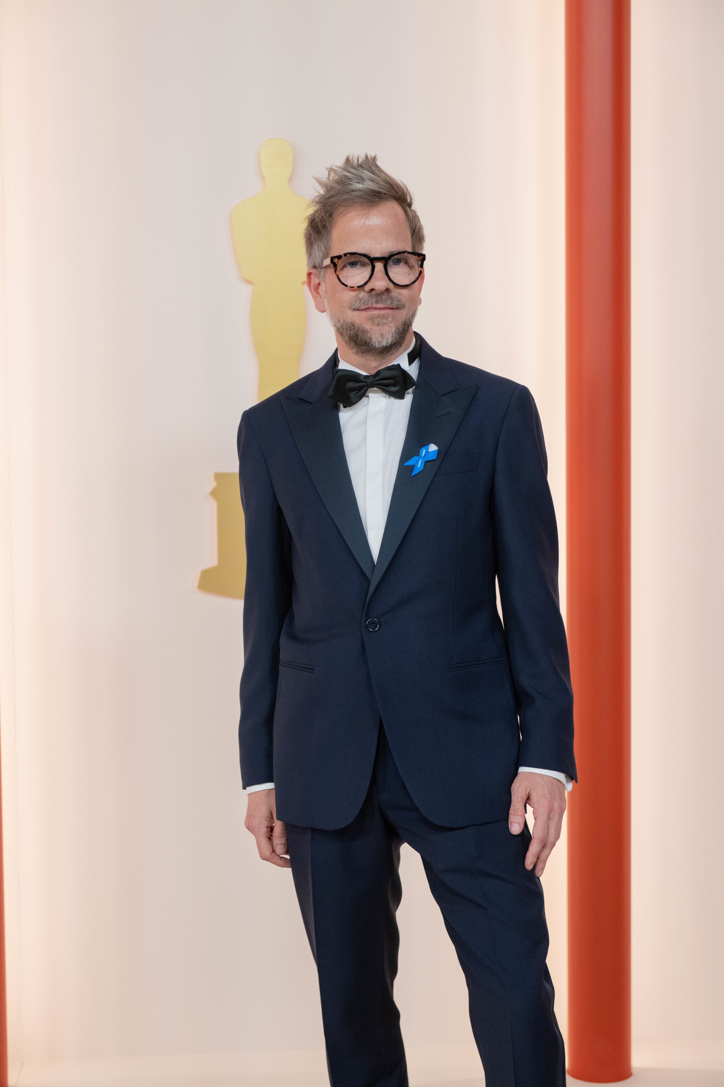 Oscar® nominee Christian M. Goldbeck arrives on the red carpet of the 95th Oscars