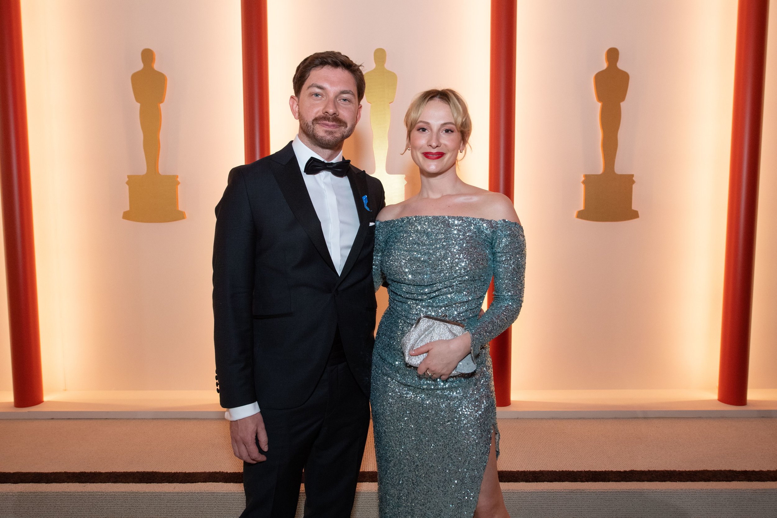 Oscar® nominee Viktor Prášil arrives on the red carpet of The 95th Oscars