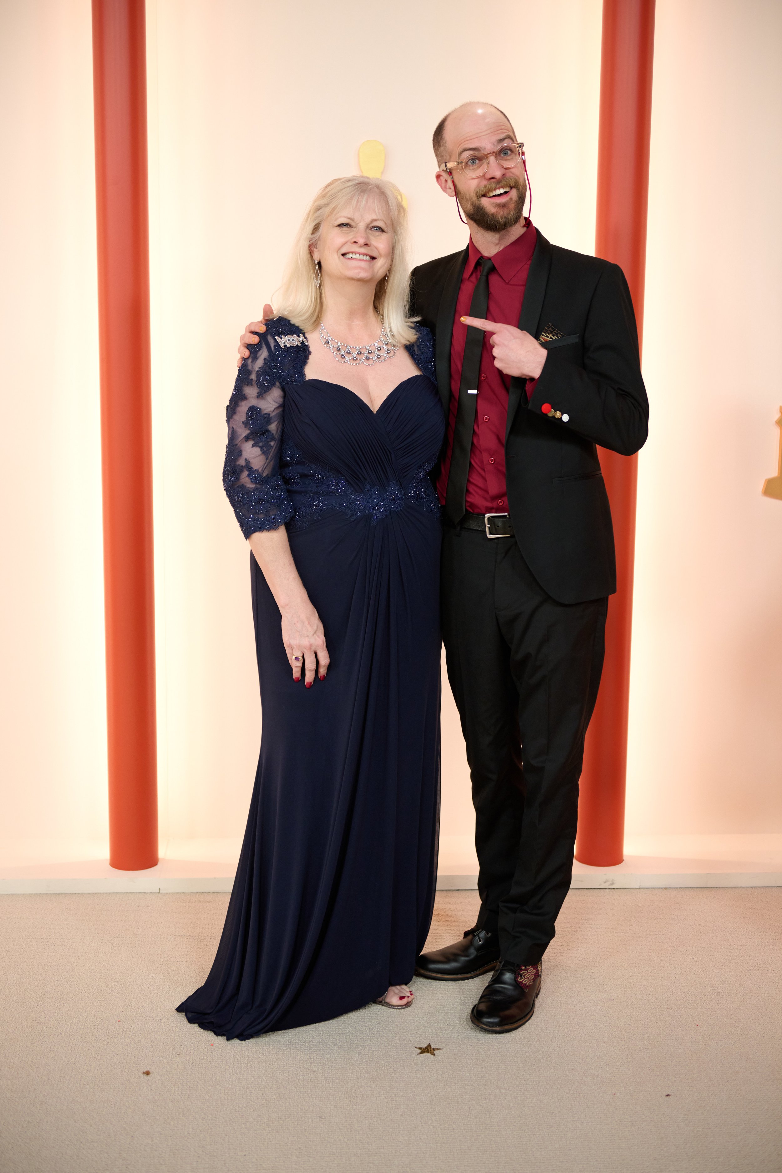 Oscar® nominee Daniel Scheinert  arrives on the red carpet of The 95th Oscars