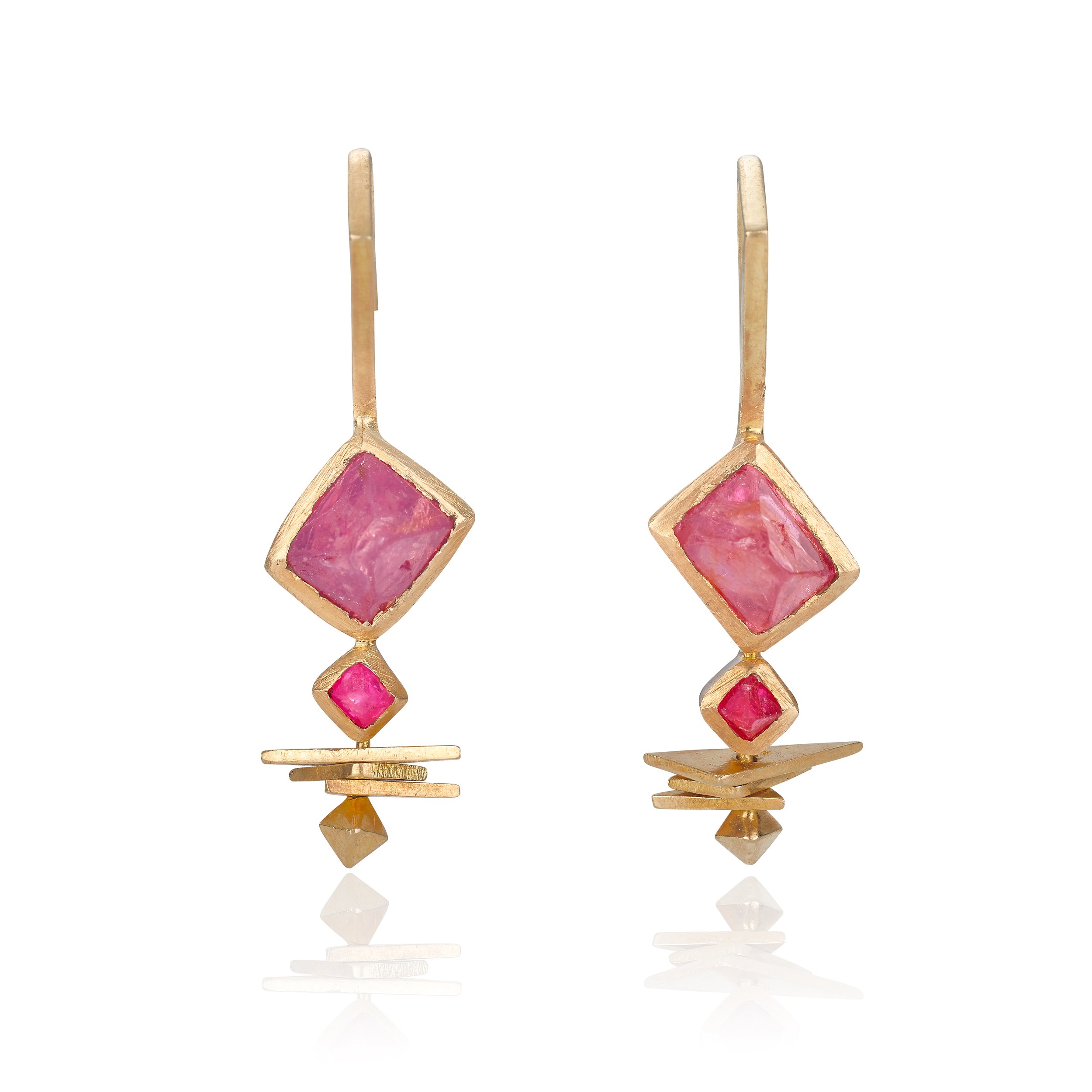 TMM x TRH Spinel Crystal Collection_Hook Earrings_front.jpg
