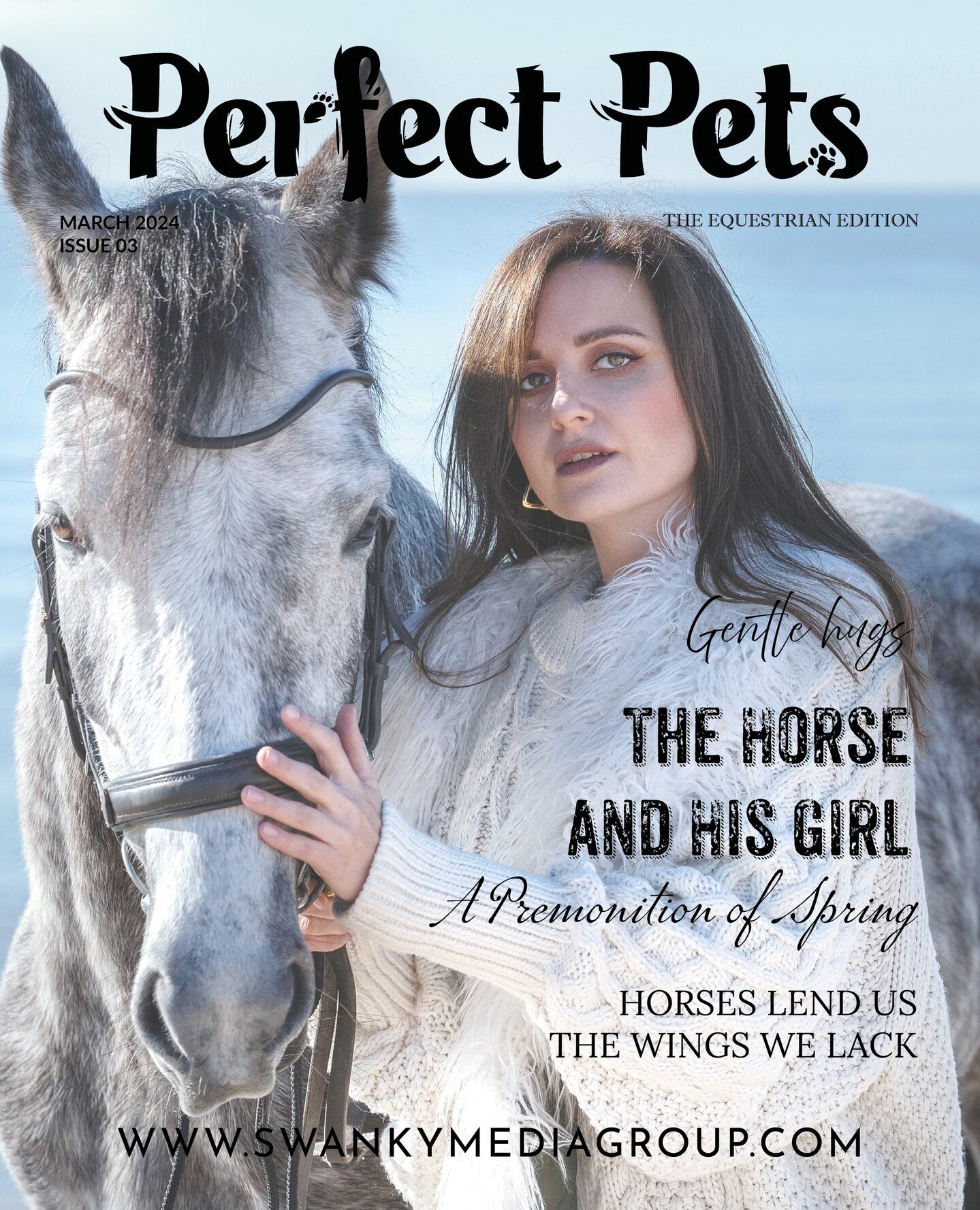 OUR MARCH ISSUES HAVE ARRIVED 💙⁠
⁠
Perfect Pets Magazine - March 2024: The Equestrian Edition Issue 3⁠
⁠
Front cover: The Horse and His Girl. A Premonition of Spring⁠
⁠
Wardrobe Stylist/Photographer: Natalia Shelest⁠
IG: @natalia.shelest.photo⁠
WB: 