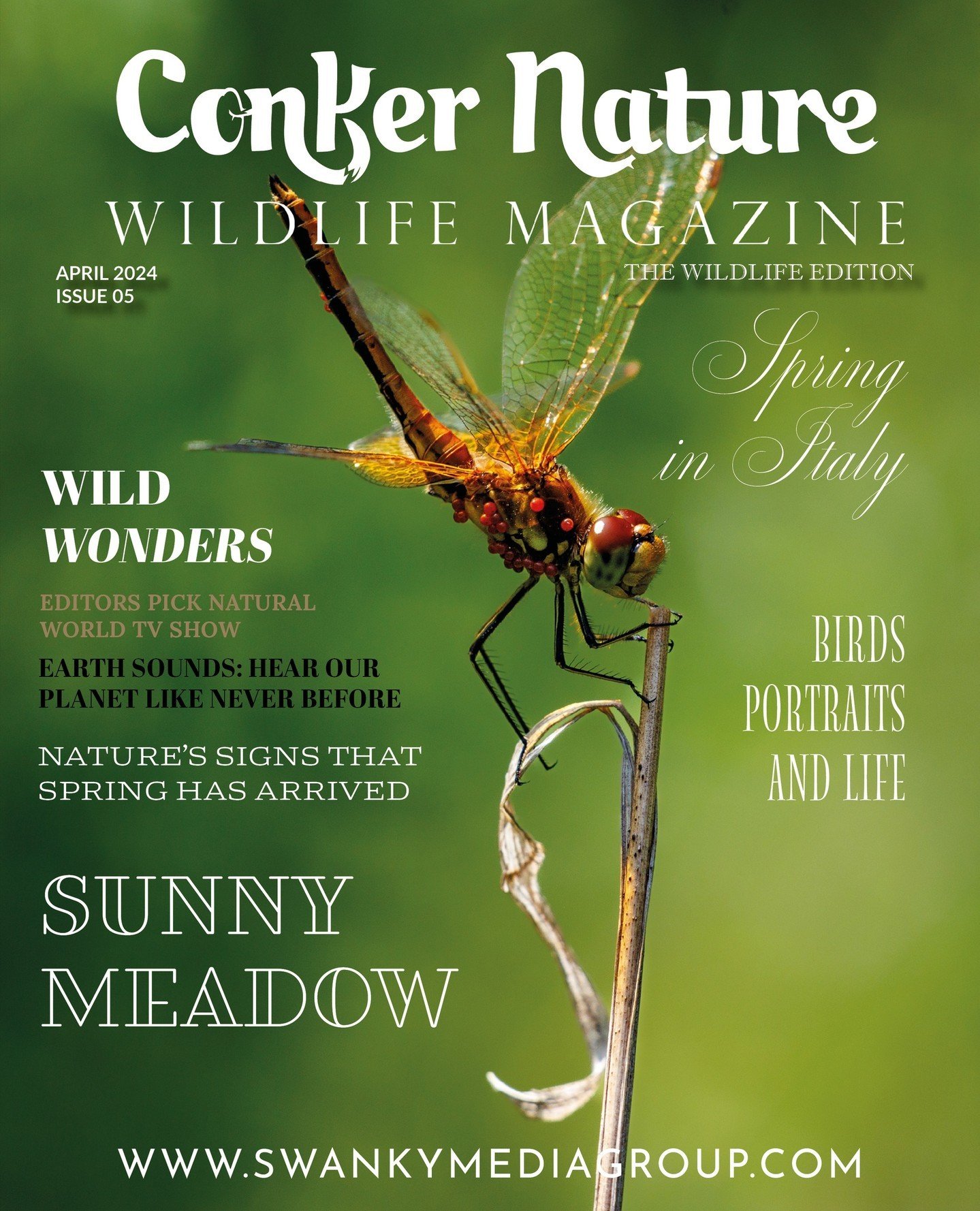 OUR APRIL 2024 WILDLIFE ISSUE HAS ARRIVED 💚⁠
⁠
Conker Nature Magazine - April 2024: The Wildlife Edition Issue 5⁠
⁠
This month our Editor-in-chief, Lucy Morris (@lucymorriswild), talks about this month&rsquo;s issue theme - the spring season. She de