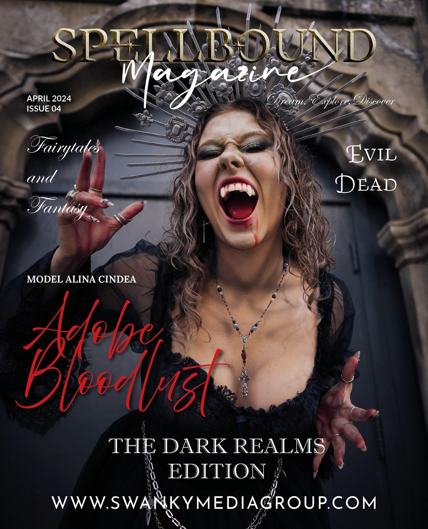 ⁠
OUR APRIL ISSUES HAVE NOW ARRIVED! ❤🔥⁠
⁠
Spellbound Fairytales and Fantasy Magazine - April 2024: The Dark Realms Edition Issue 4⁠
⁠
👆🏻 Grab your copy via the link in our bio⁠, by heading to swankygroupworldwide.shop!⁠
⁠⁠⁠
Use &amp; Follow #spel