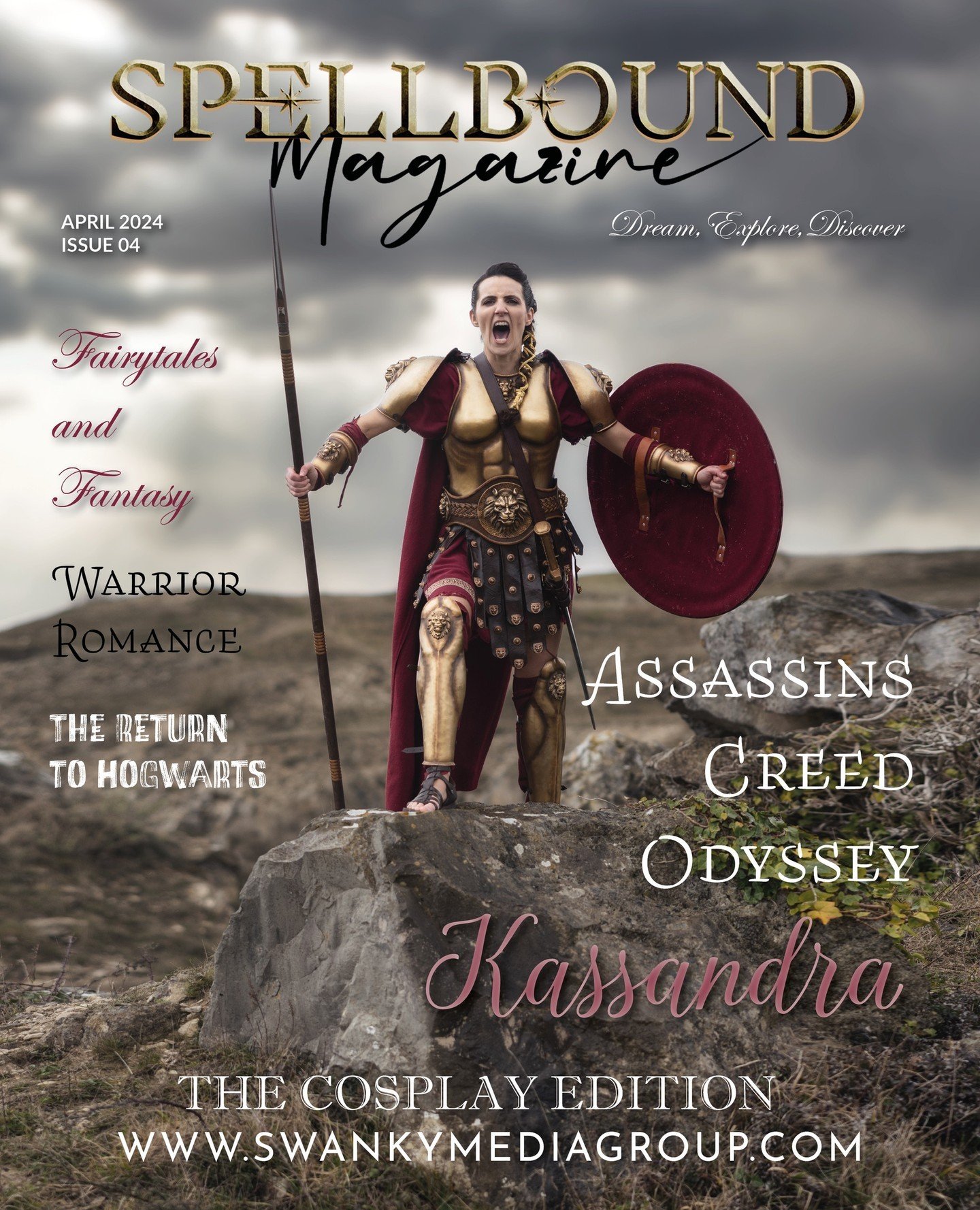 OUR APRIL ISSUES HAVE NOW ARRIVED! ❤⁠
⁠
Spellbound Fairytales and Fantasy Magazine - April 2024: The Cosplay Edition Issue 4⁠
⁠
👆🏻 Grab your copy via the link in our bio⁠, by heading to swankygroupworldwide.shop!⁠
⁠⁠⁠
Use &amp; Follow #spellboundma