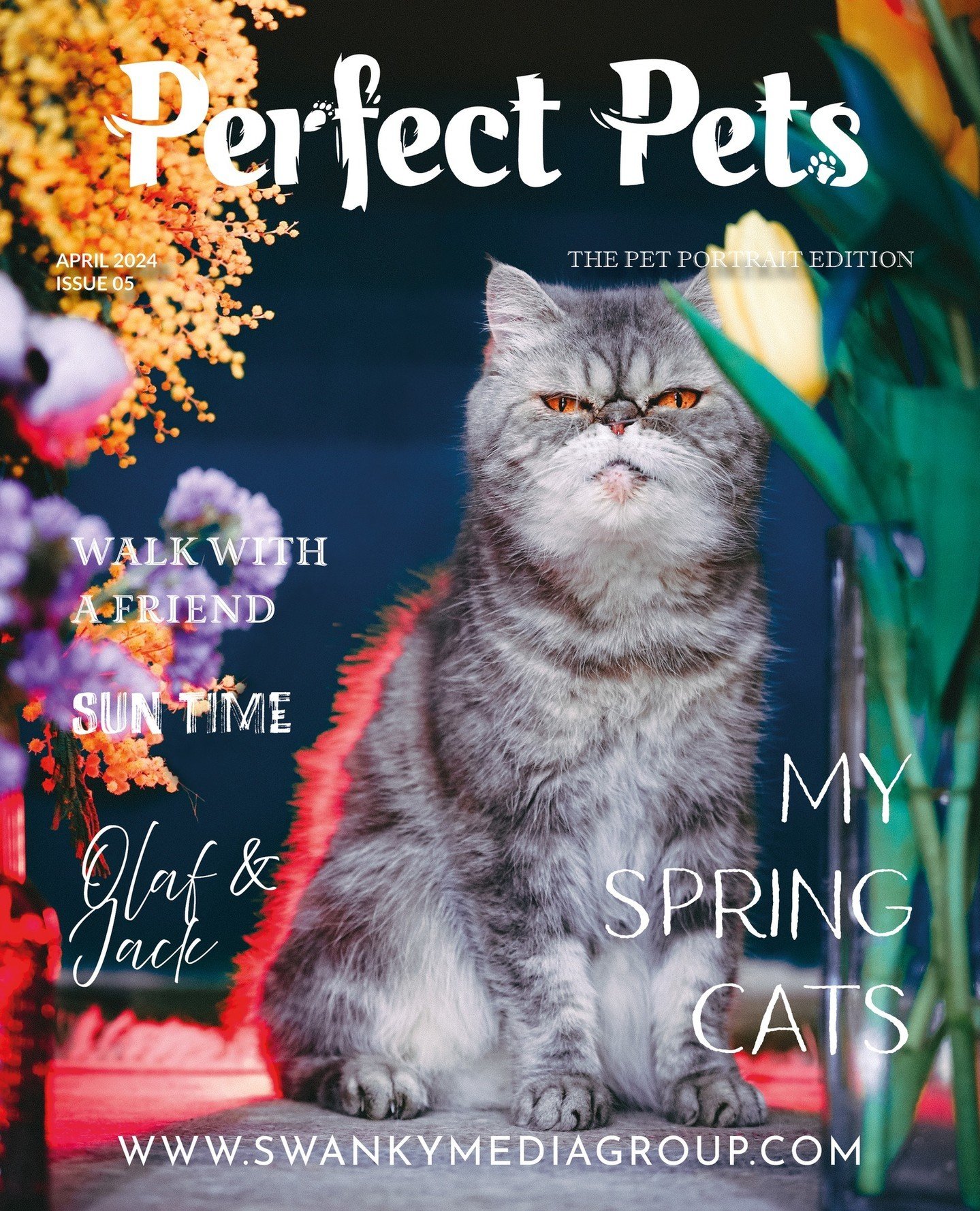 OUR APRIL ISSUES HAVE ARRIVED 💐💛⁠
⁠
Perfect Pets Magazine - April 2024: The Perfect Pets Portrait Edition Issue 5⁠
⁠
This month, our Editor-in-chief, Lucy Morris (@lucyjanemedia), discusses the theme of the spring season, focusing on its relevance 
