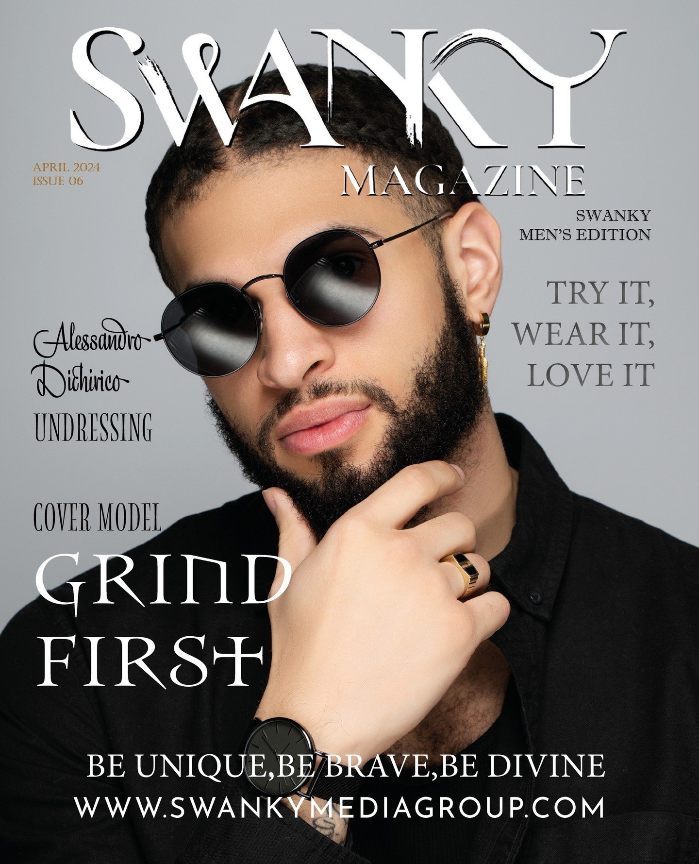 OUR APRIL ISSUES HAVE ARRIVED 🖤⁠
⁠
Swanky Men&rsquo;s Magazine - April 2024: The Men&rsquo;s Edition Issue 06⁠
⁠
👆🏼 Grab your copy from our store via the link in our bio⁠!⁠
⁠
'Grind First'⁠
⁠
Photographer Name: Carl Fletcher JR⁠
IG: @CJRF_Photogra