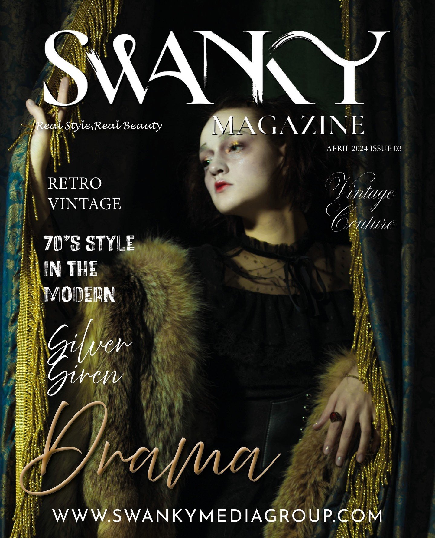 OUR APRIL ISSUES HAVE ARRIVED 🖤⁠
⁠
Swanky Magazine - April 2024: The Retro &amp; Vintage Edition Issue 03⁠
⁠
👆🏼 Grab your copy from our store via the link in our bio⁠!⁠
⁠
'Drama'⁠
⁠
Assistant: Efim Bespalov⁠
IG:@spatial_disorientation⁠
Photographe