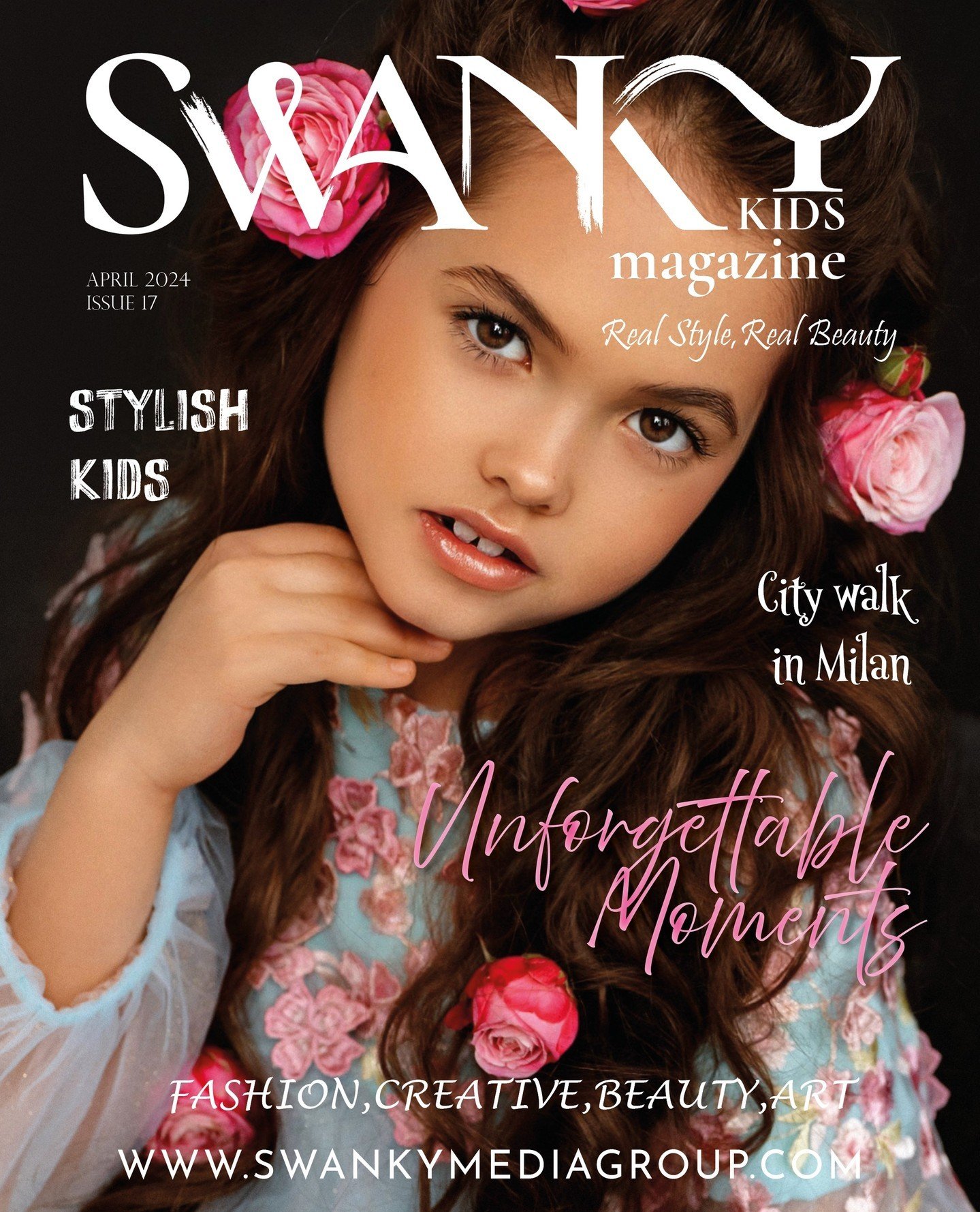 OUR APRIL ISSUES HAVE ARRIVED! 🎀⁠
⁠
Swanky Kids Magazine - April 2024: The Kids Fashion Edition Issue 17⁠
⁠
⁠Use &amp; Follow #swankykidsmag to spotlight!⁠
⁠
FRONT COVER: ⁠
⁠
'Unforgettable Moments'⁠
⁠
Female Model: Diana Garipova⁠
Photographer: Sty