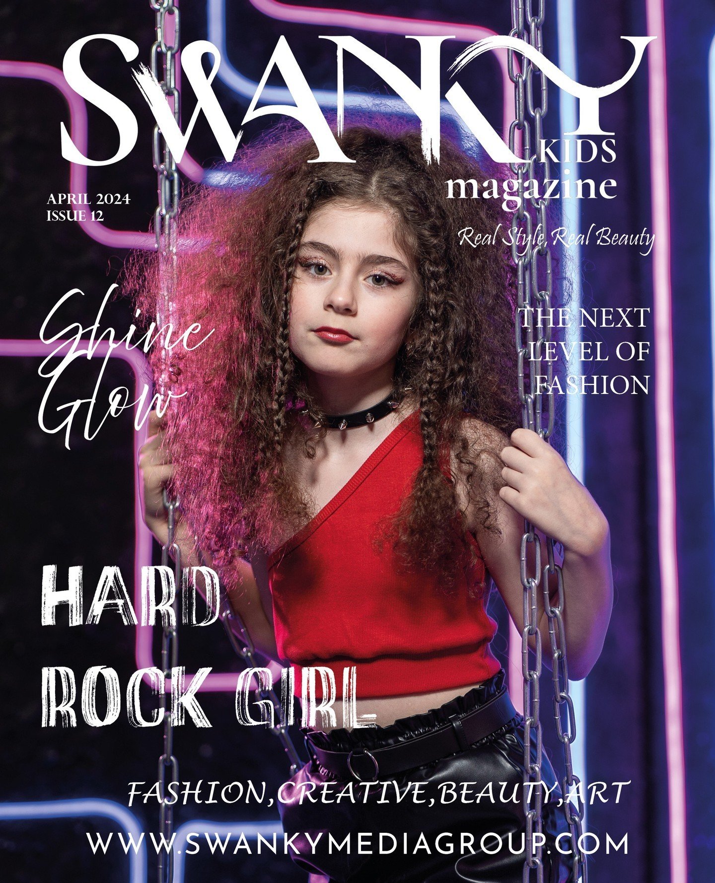 OUR APRIL ISSUES HAVE ARRIVED! 🎸⁠
⁠
Swanky Kids Magazine - April 2024: The Kids Fashion Edition Issue 12⁠
⁠
⁠Use &amp; Follow #swankykidsmag to spotlight!⁠
⁠
FRONT COVER: ⁠
⁠
'Hard Rock Girl'⁠
⁠
Female Model: Vika_ayvazyan2014⁠
IG: @vika_ayvazyan201