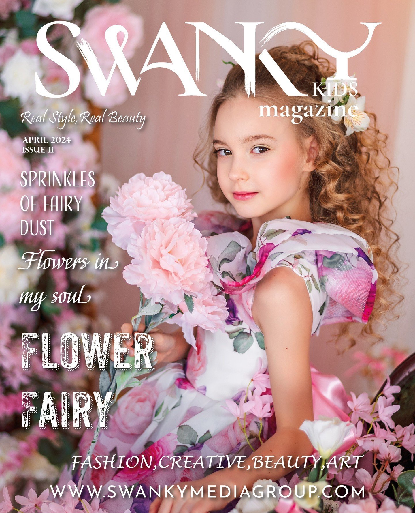 OUR APRIL ISSUES HAVE ARRIVED! 🎀💝⁠
⁠
Swanky Kids Magazine - April 2024: The Kids Fashion Edition Issue 11⁠
⁠
⁠Use &amp; Follow #swankykidsmag to spotlight!⁠
⁠
FRONT COVER: ⁠
⁠
'Flower Fairy'⁠
⁠
Makeup Artist: Elena Lasenkova⁠
IG: @elena.lasenkova⁠
