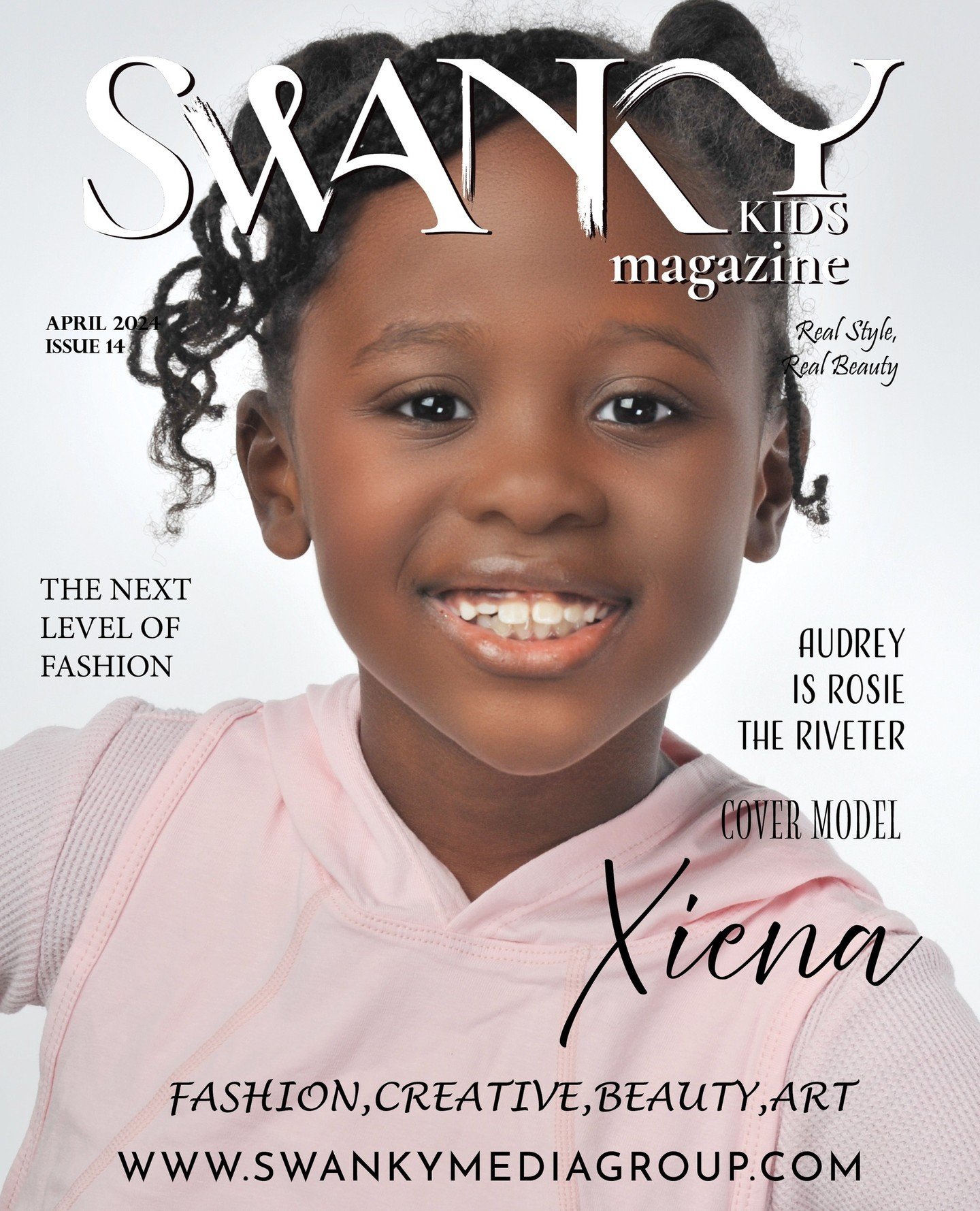 OUR APRIL ISSUES HAVE ARRIVED! 🎀⁠
⁠
Swanky Kids Magazine - April 2024: The Kids Fashion Edition Issue 14⁠
⁠
⁠Use &amp; Follow #swankykidsmag to spotlight!⁠
⁠
FRONT COVER: ⁠
⁠
'Xiena'⁠
⁠
Photographer: Zvonko Photography ⁠
Wardrobe Stylist: Ebonie Mit