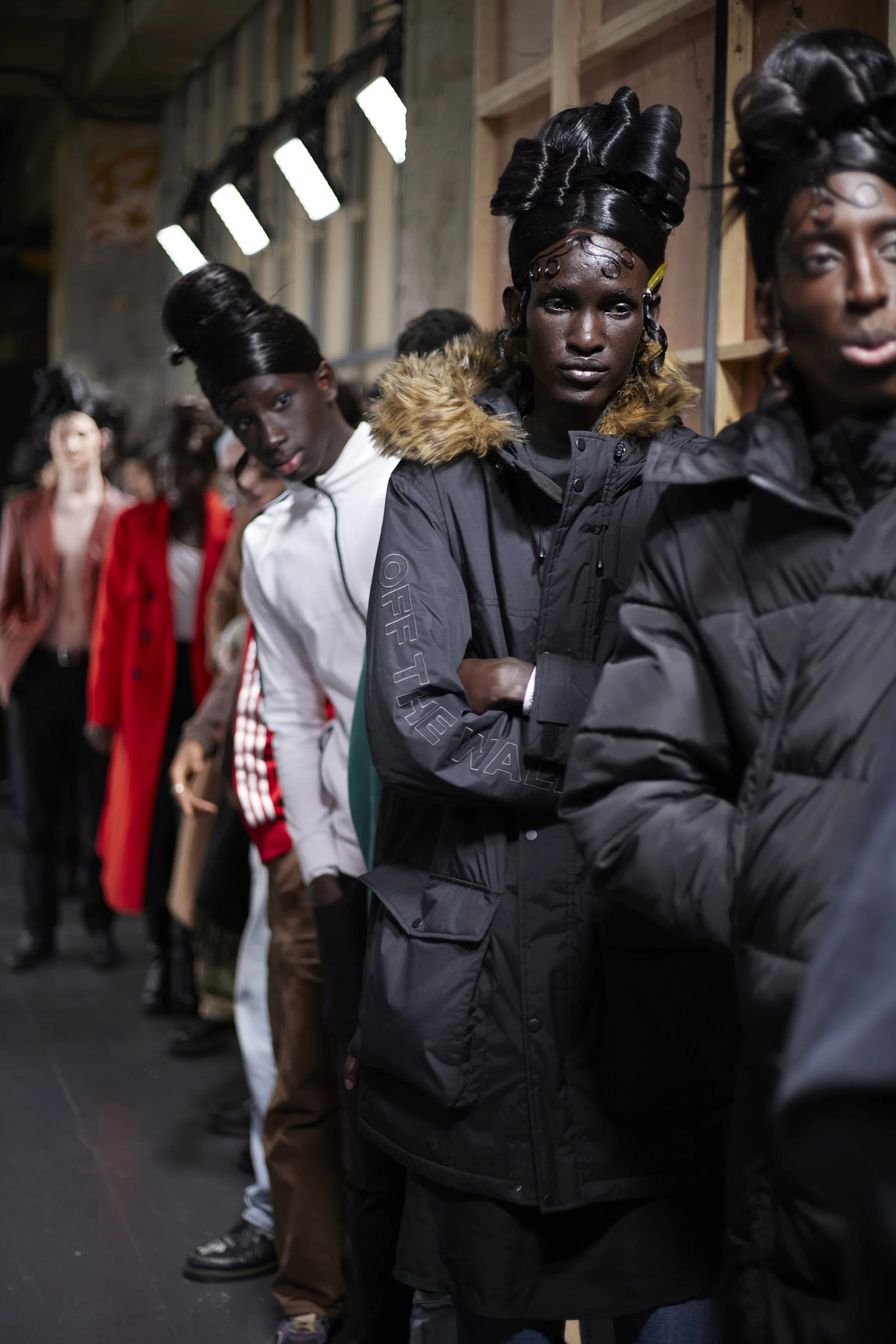 Fall/Winter Backstage Labrum London — Swanky Magazine