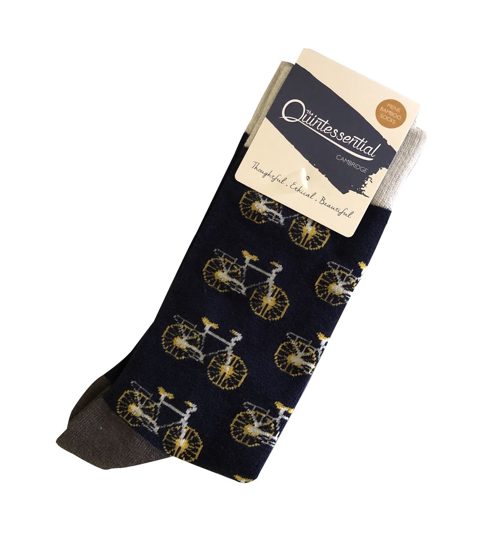 Mens Cycling Design Bamboo Socks — Swanky Media Group