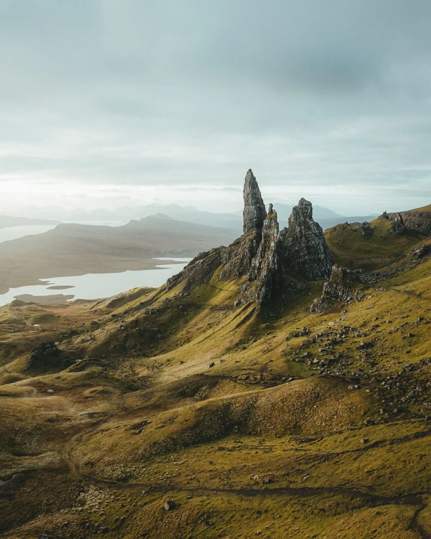 A Scotland Classic - The Old Man of Storr

After wanting to visit here since I first heard about it years ago, this morning was absolutely incredible. We were lucky enough to get treated to some decent weather, making the hike up even more worth it. 