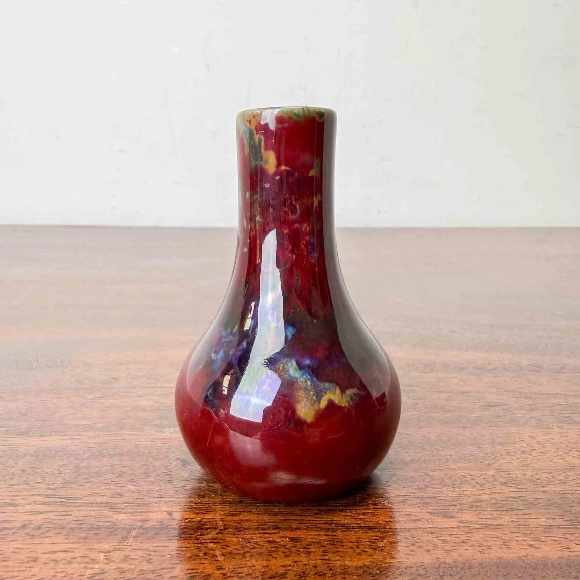 bernard moore small flambe vase