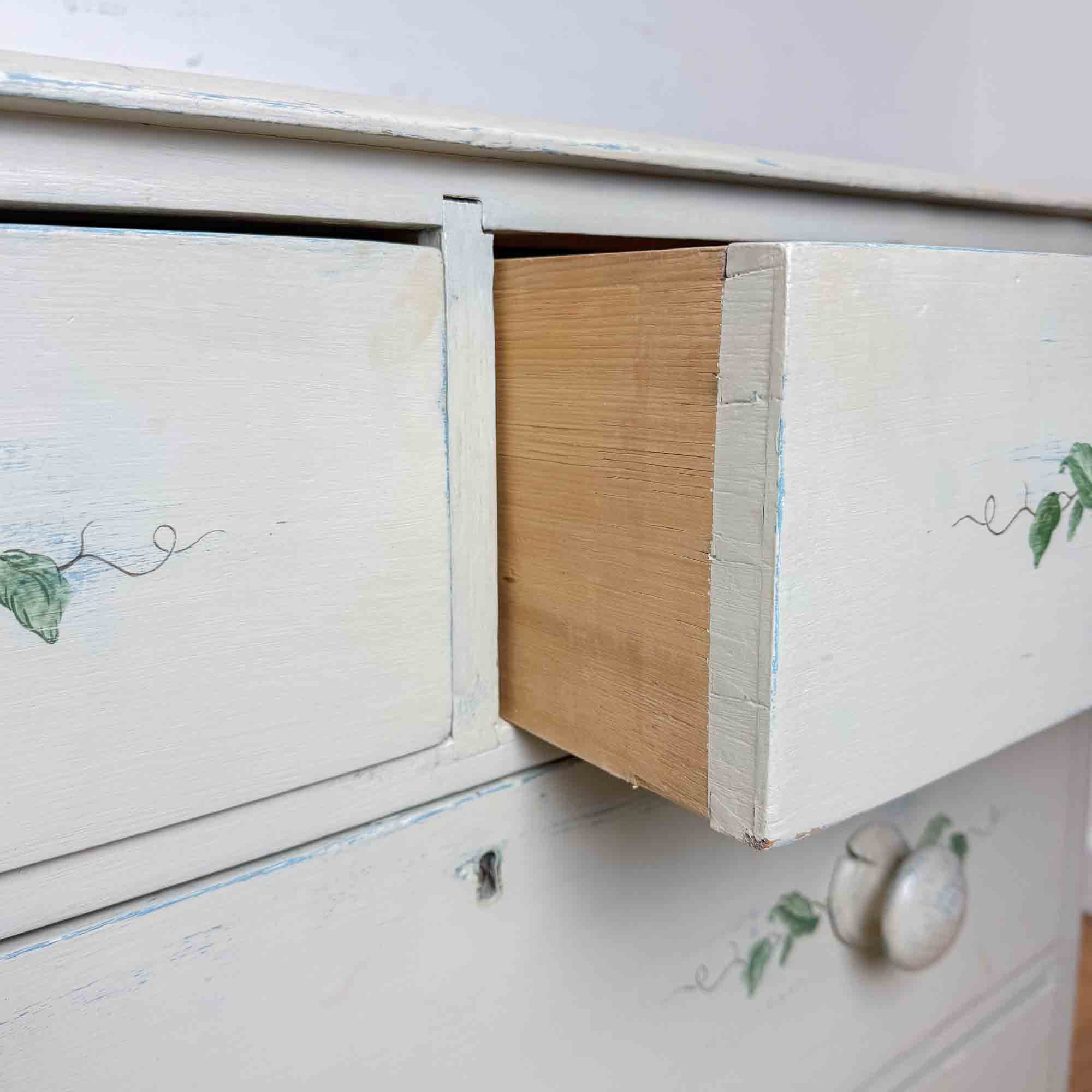 painted antique pine chest of drawers-3.jpg