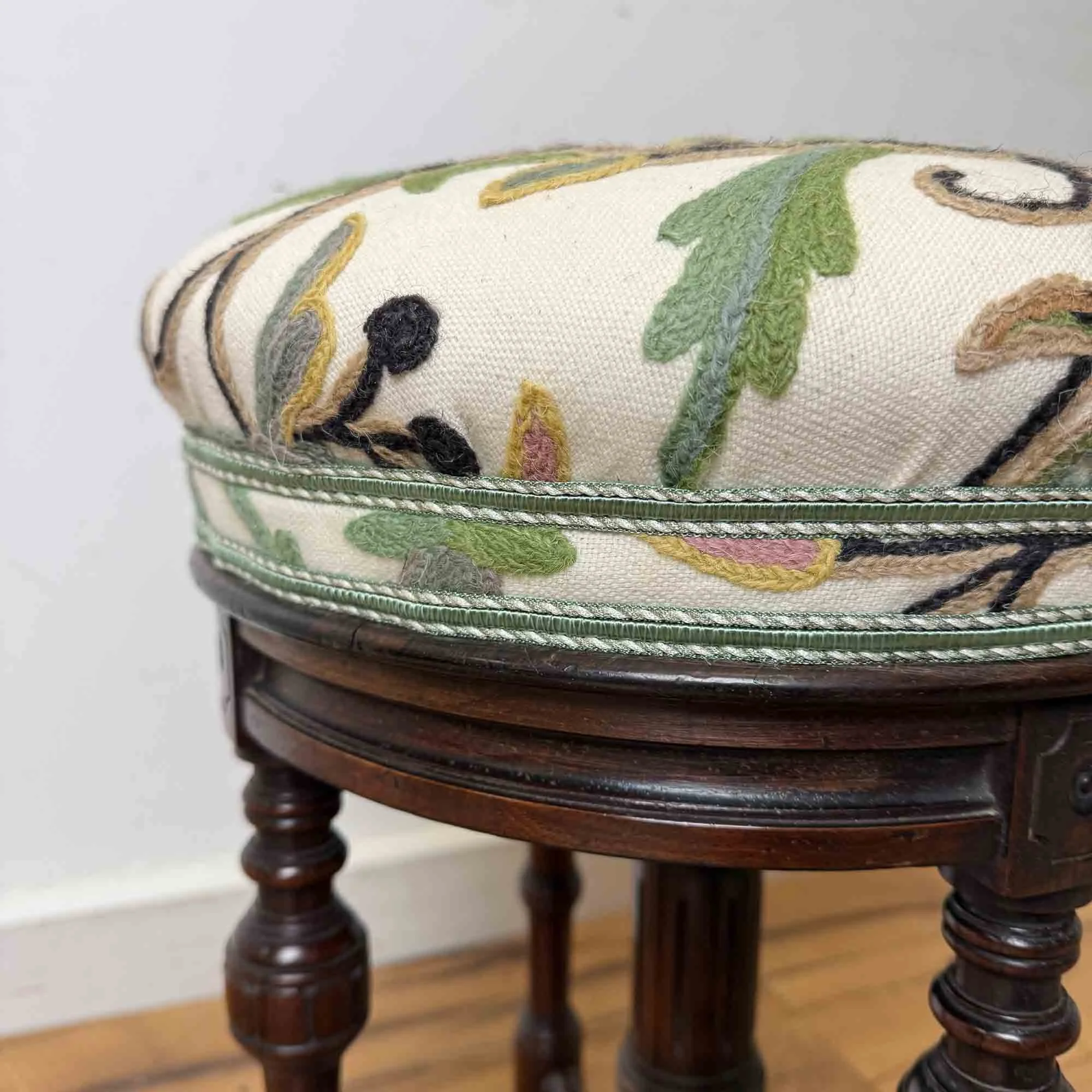 rosewood revolving piano stool crewel upholstery-10.jpg