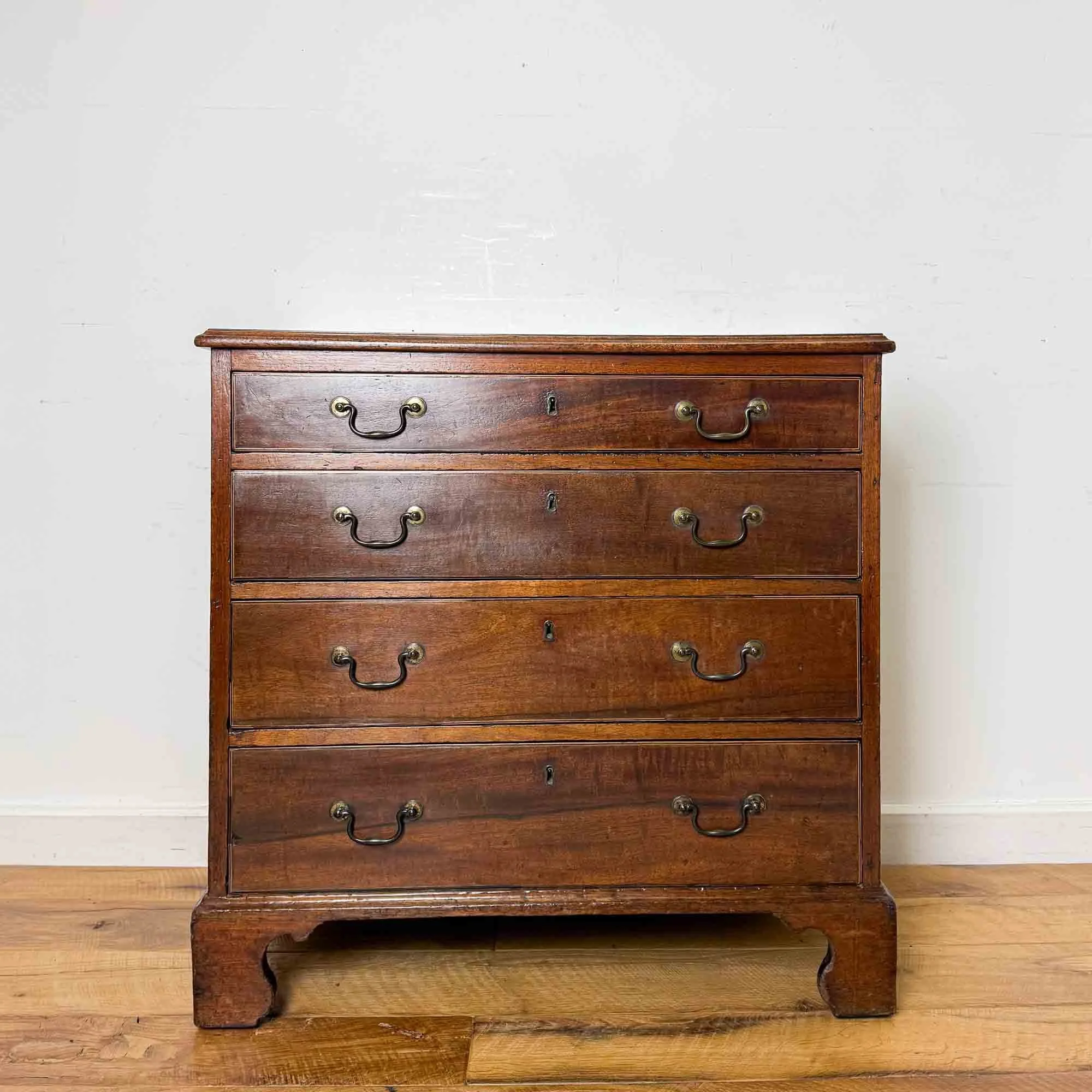 Small Georgian Mahogany Chest of Drawers