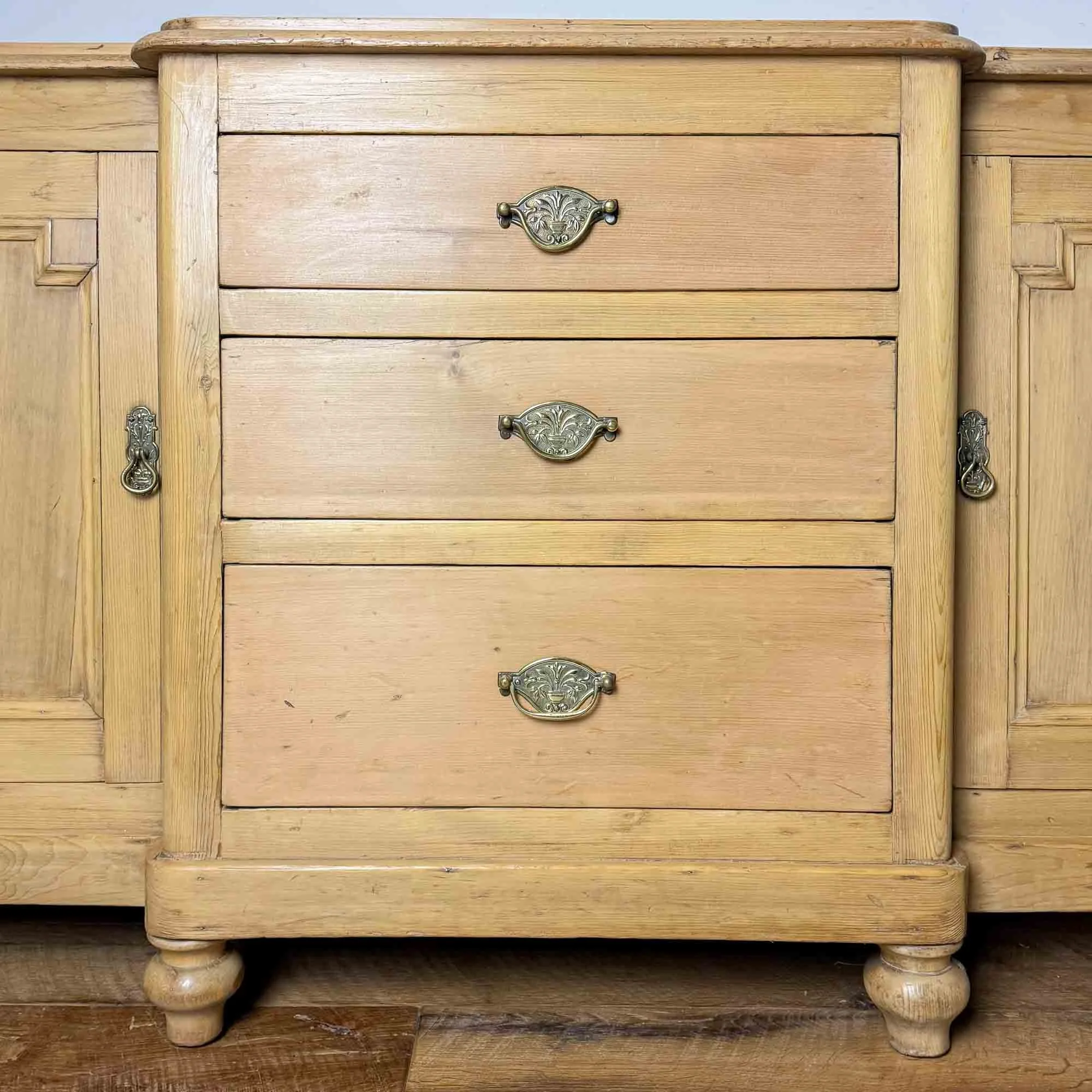 antique pine dresser base