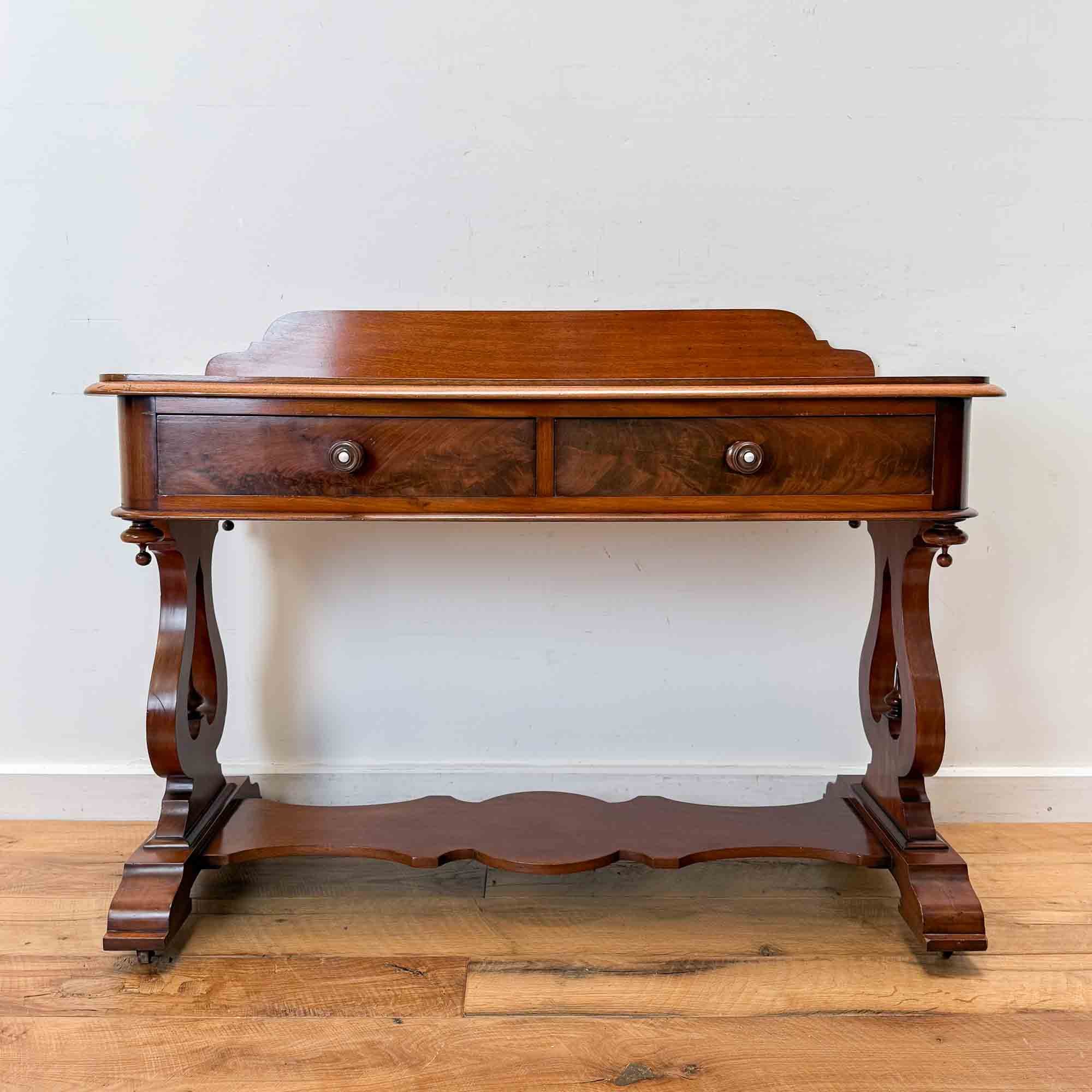 victorian mahogany side table