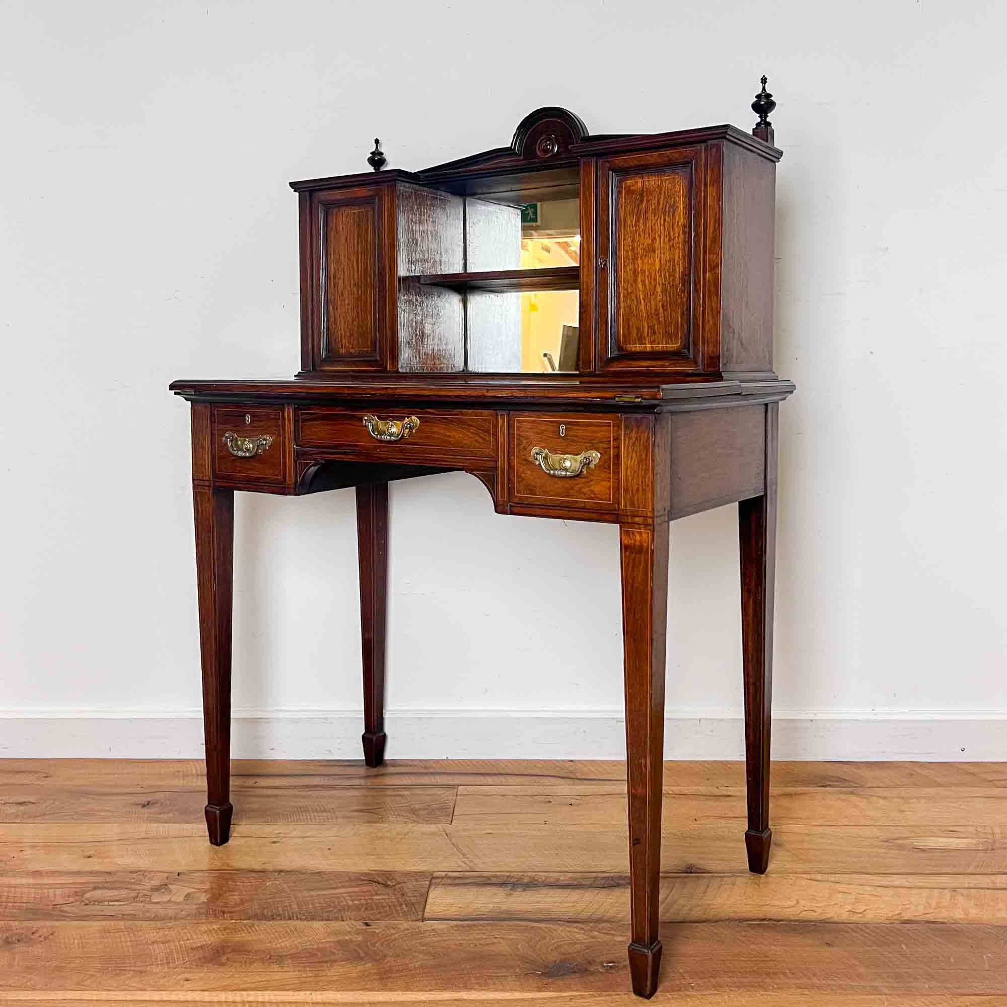 Edwards and Roberts Rosewood bonheur du jour