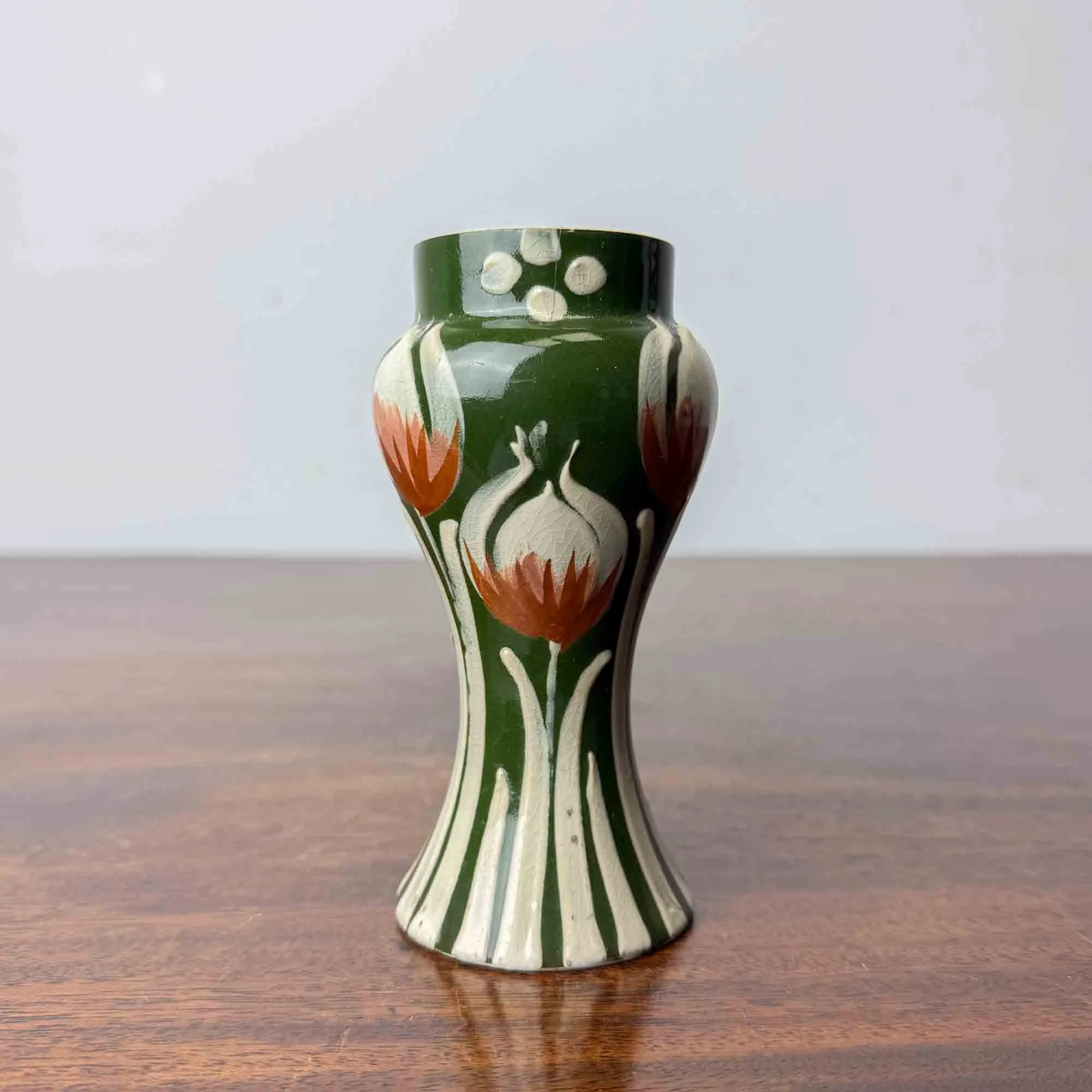 Art nouveau TG Green and Co ivanhoe vase