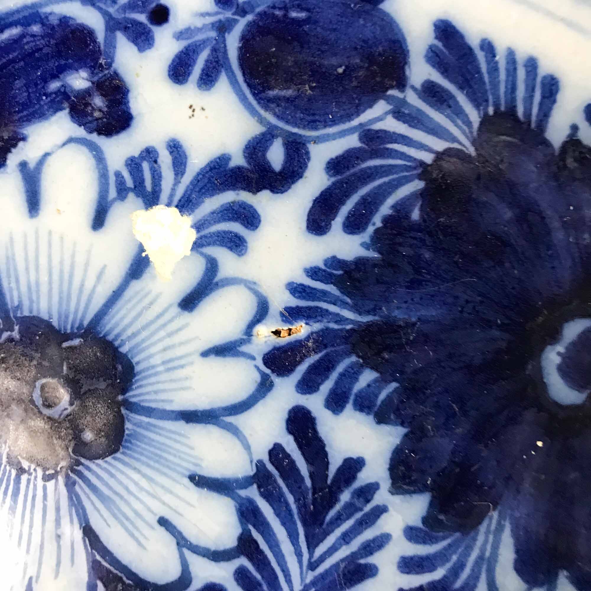 antique Dutch Delft Plate