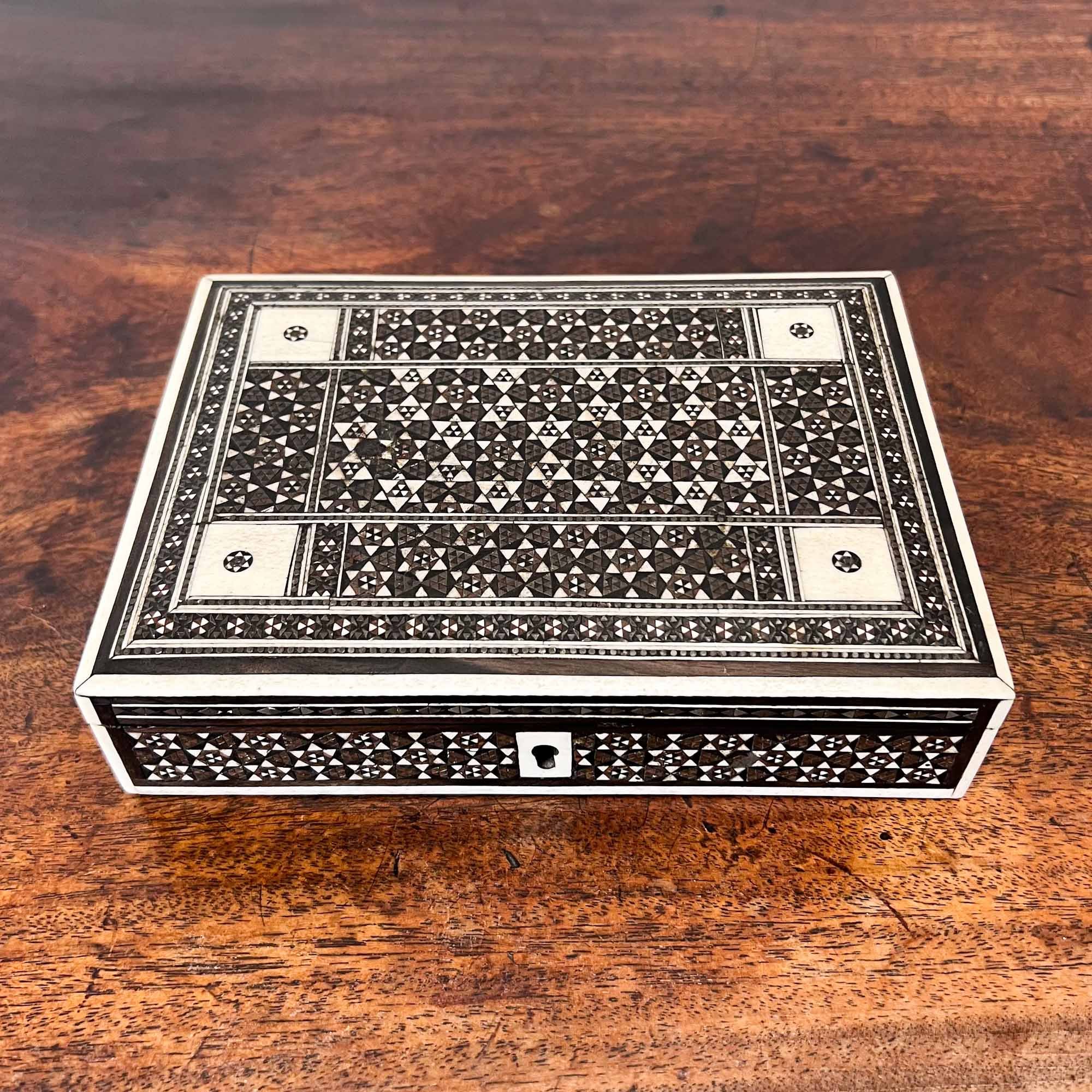 Anglo-Indian Sadeli Micro Mosaic Box