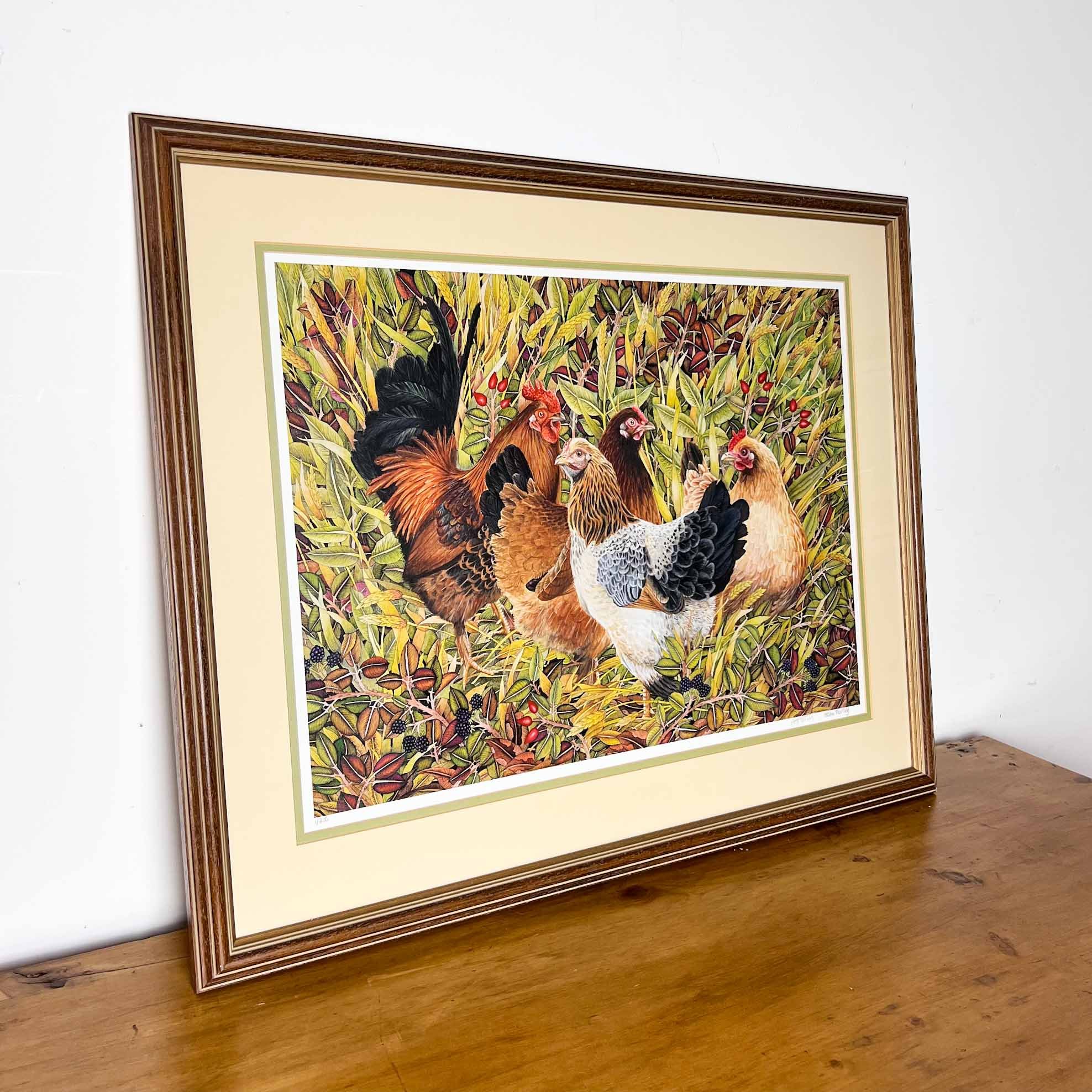 chicken painting