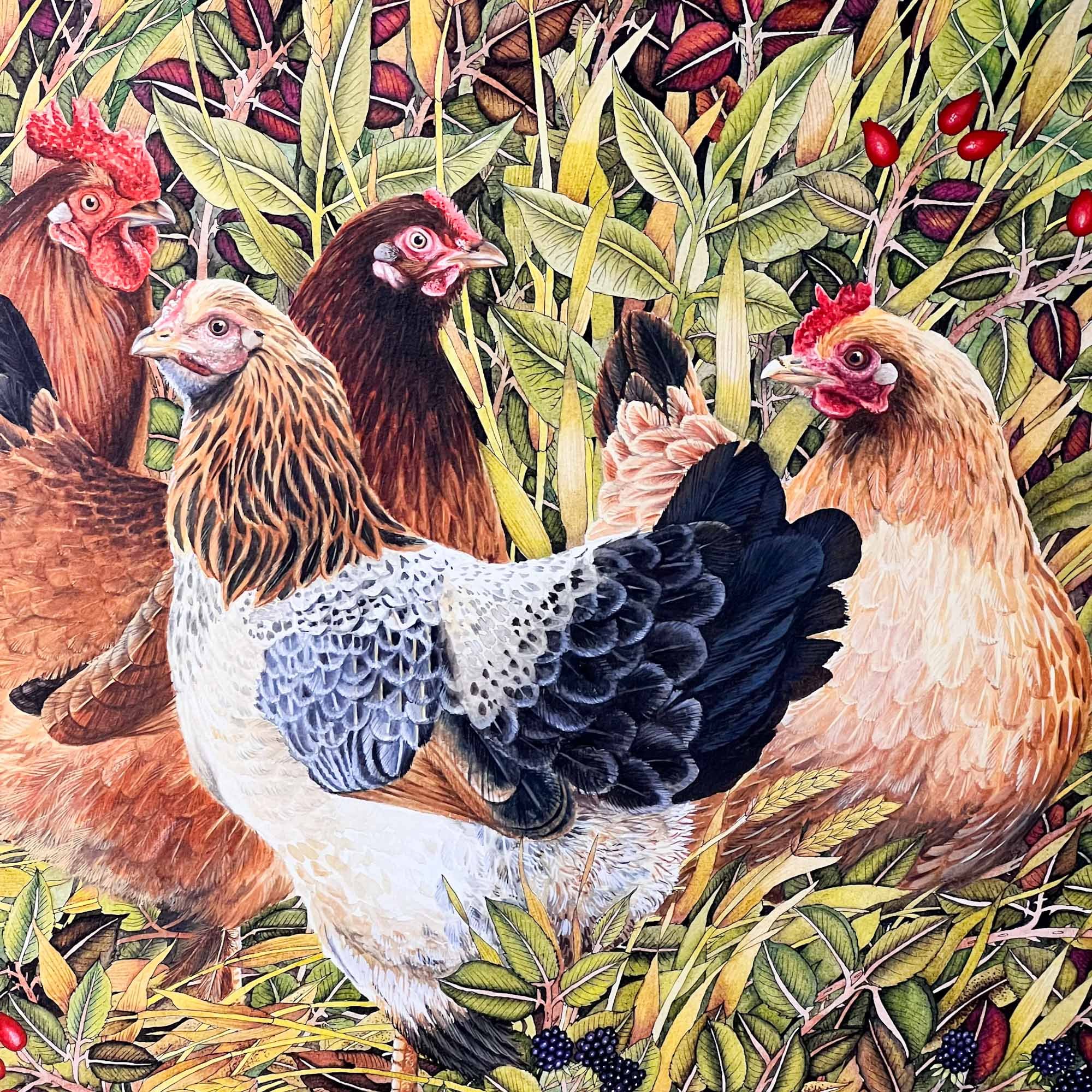 chicken art