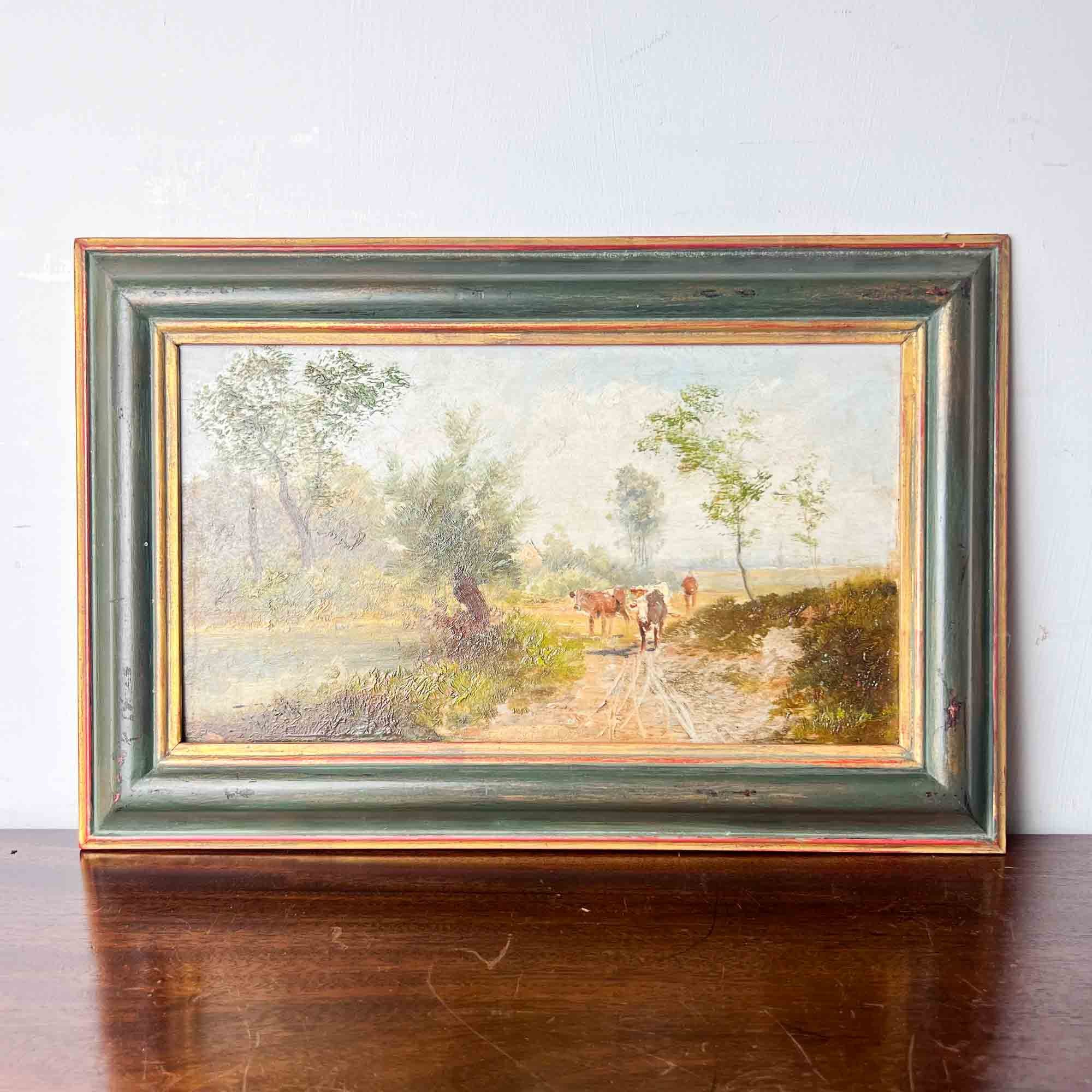 Oil Painting by Theodore Paier