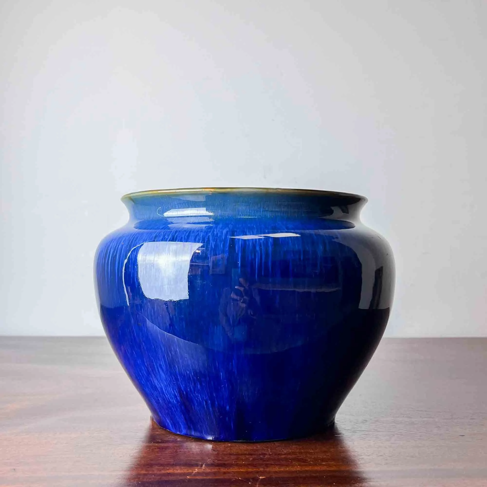 Bourne Denby Danesby Ware Electric Blue Large Planter