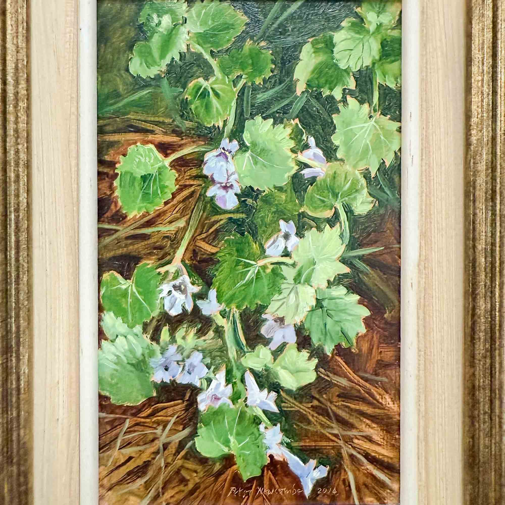 Floral Oil Painting by Peter Newcombe