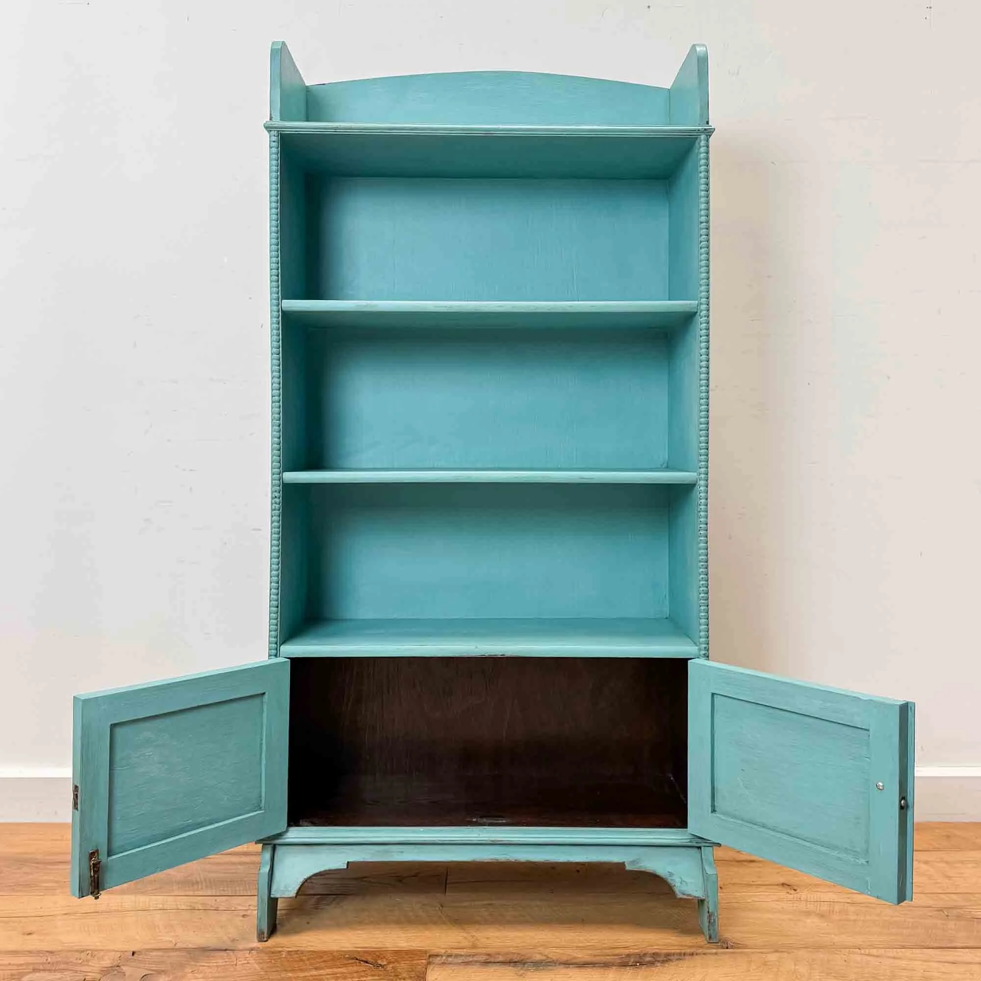 vintage painted turquoise bookshelf-13.jpg