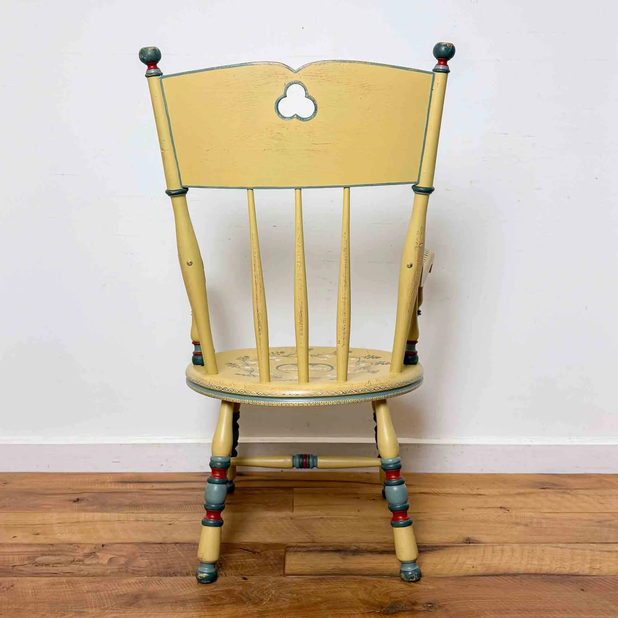 yellow folk art painted chair-21.jpg