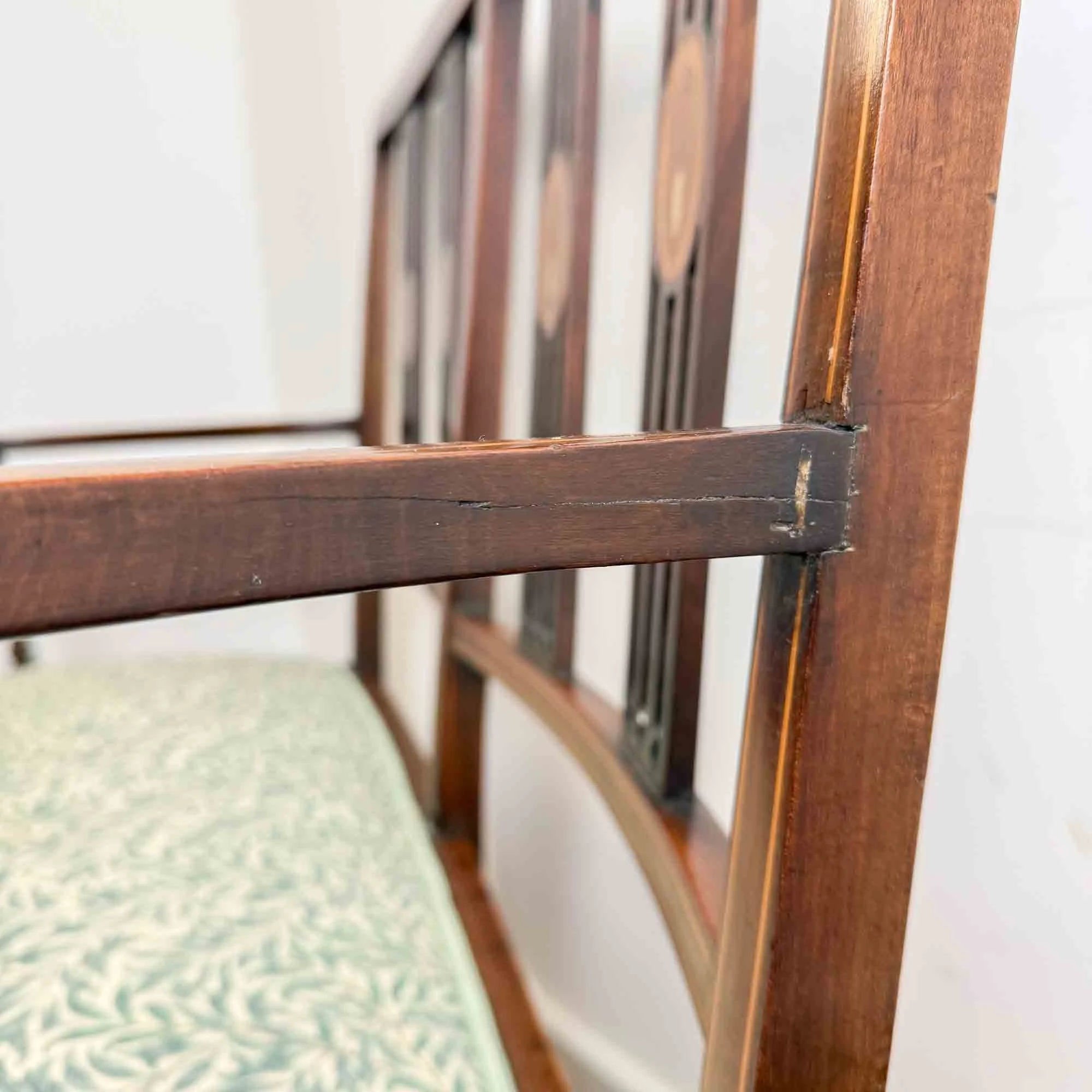 edwardian art nouveau bench settee-3.jpg