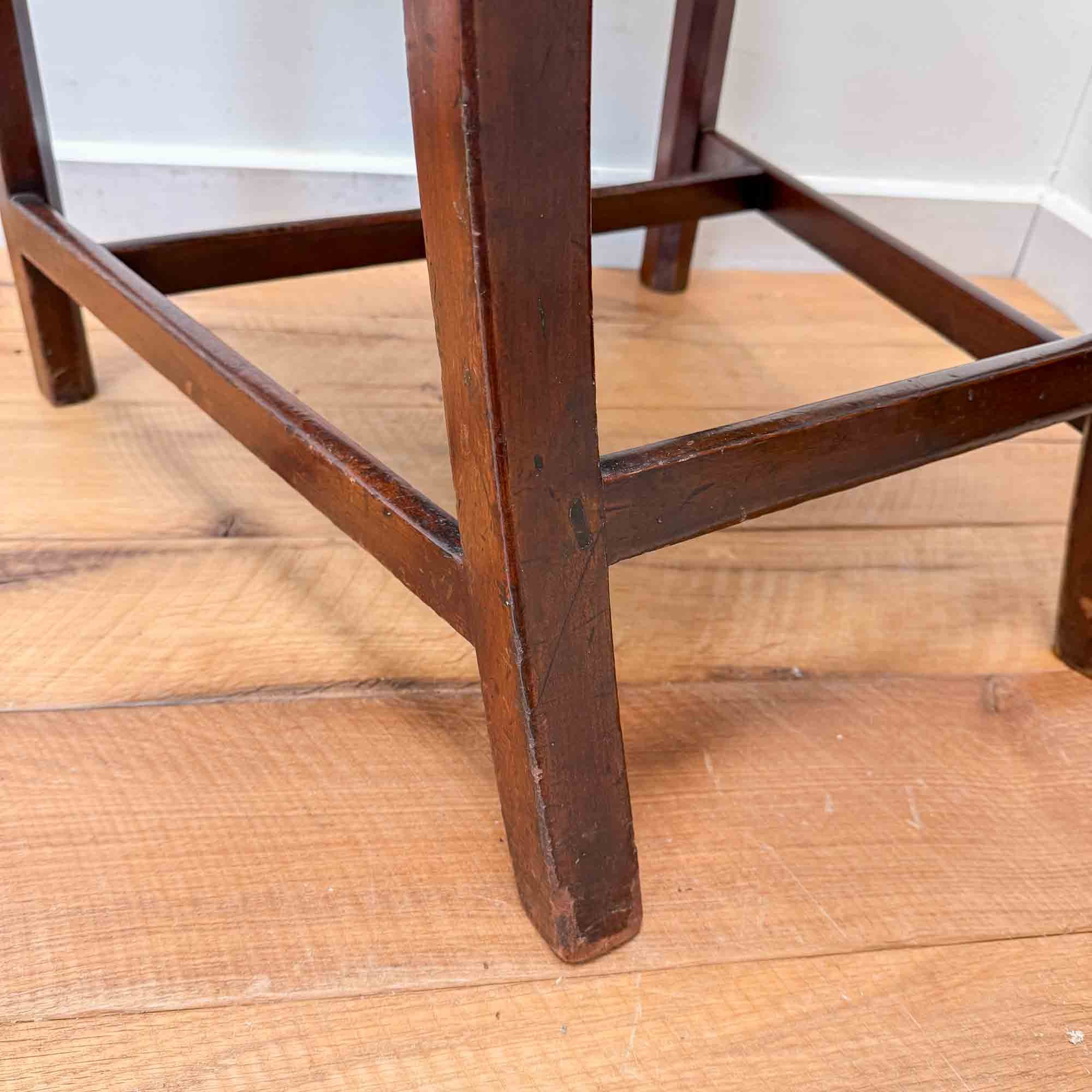 pair of antique mahogany chippendale style chairs-2.jpg