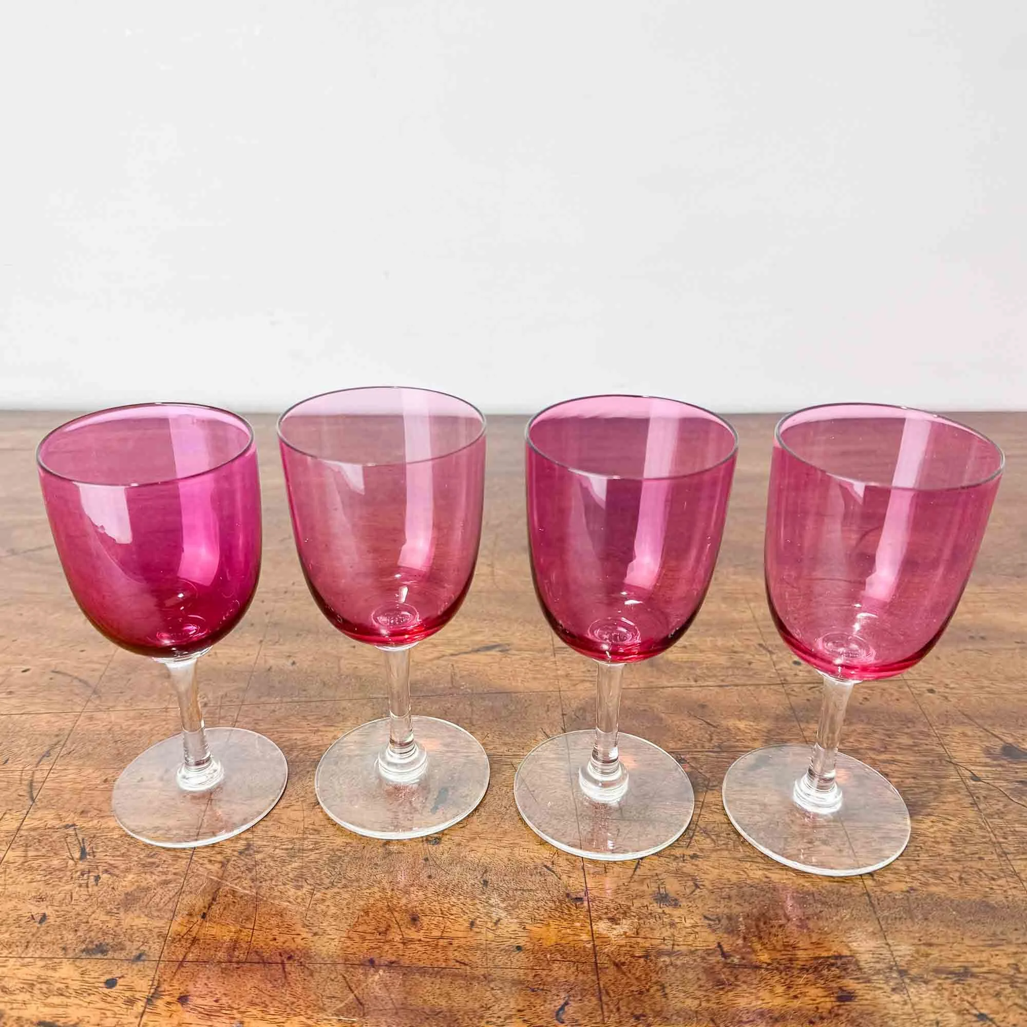 set of four cranberry glass sherry glasses-5.jpg