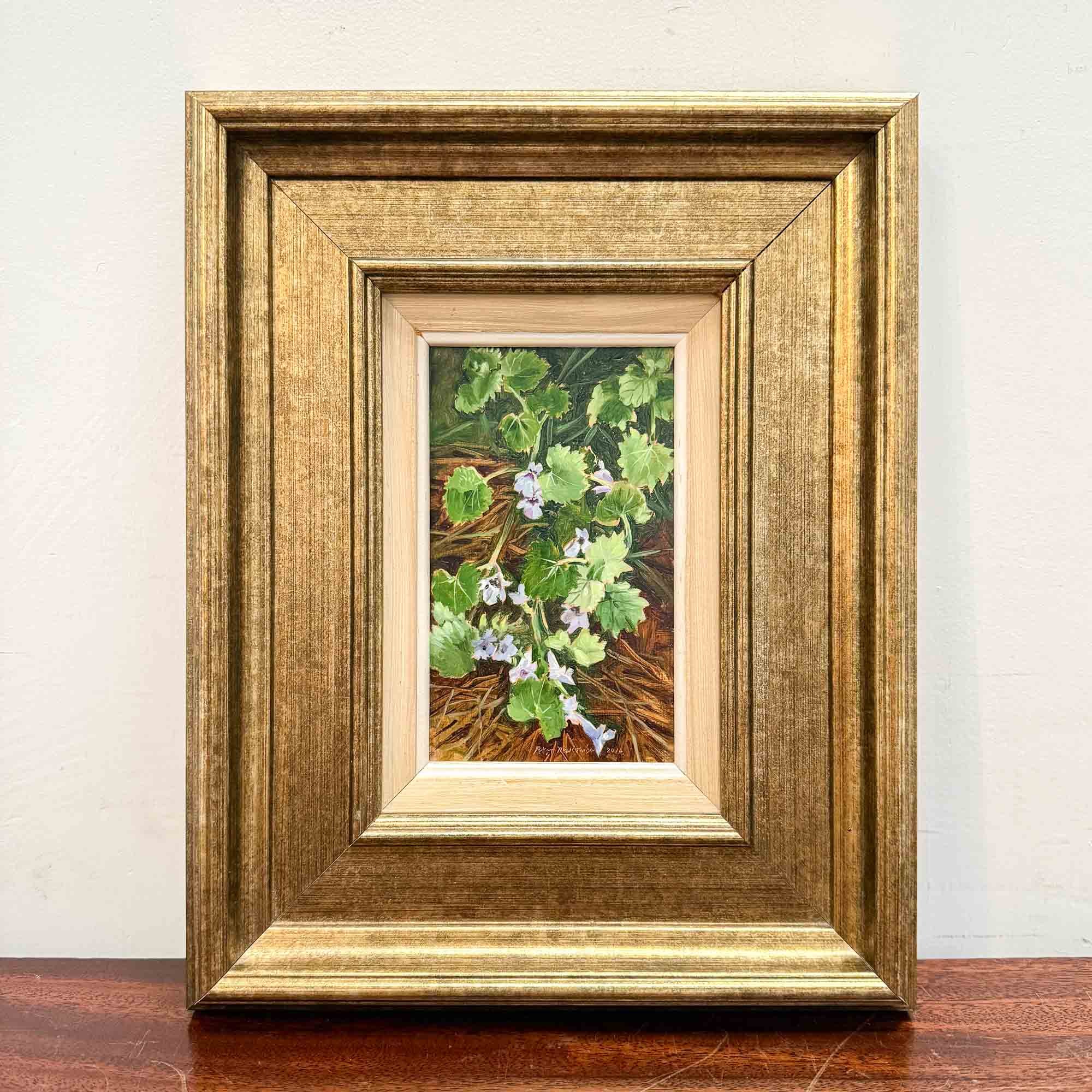 'Ground Ivy' Oil Painting by Peter Newcombe