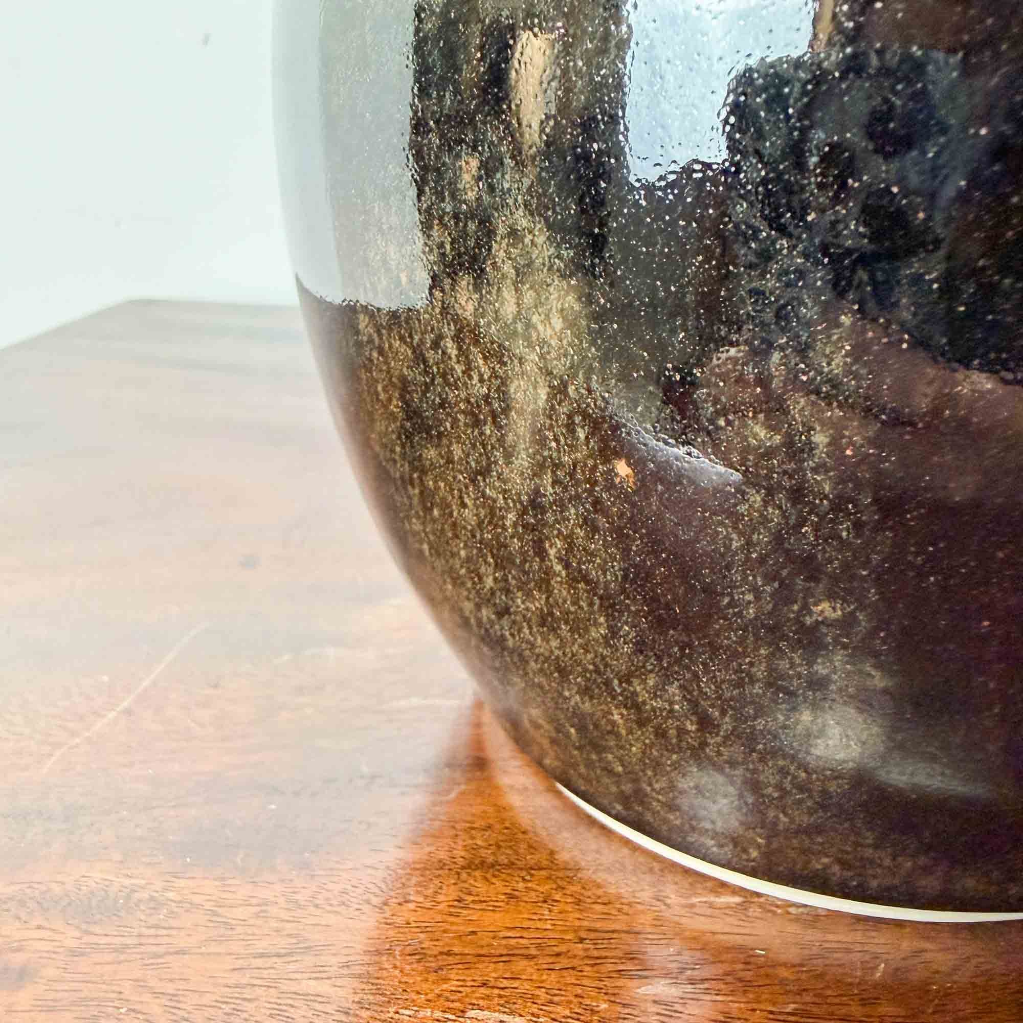 black studio pottery lugged pot-4.jpg