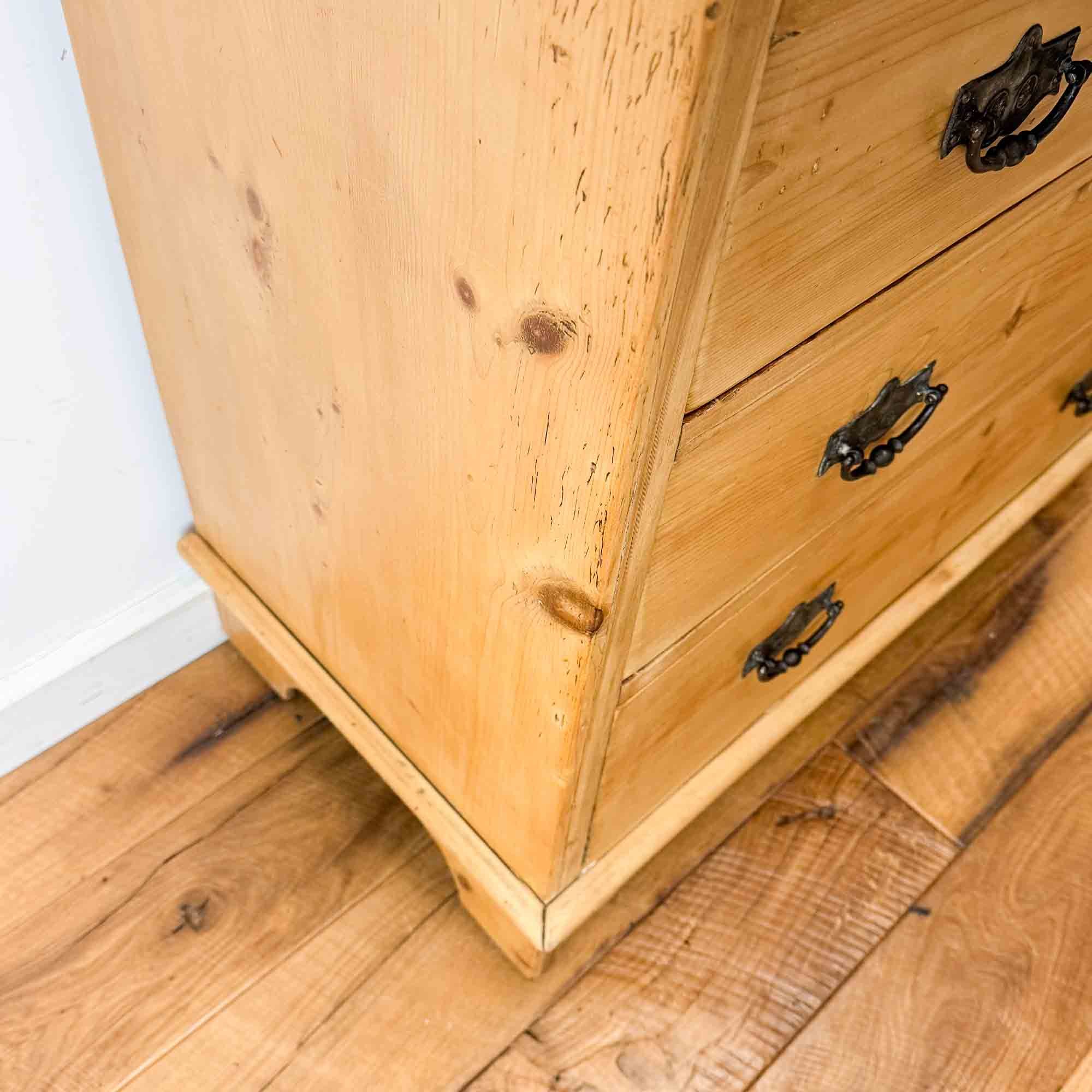edwardian pine chest of drawers-2.jpg