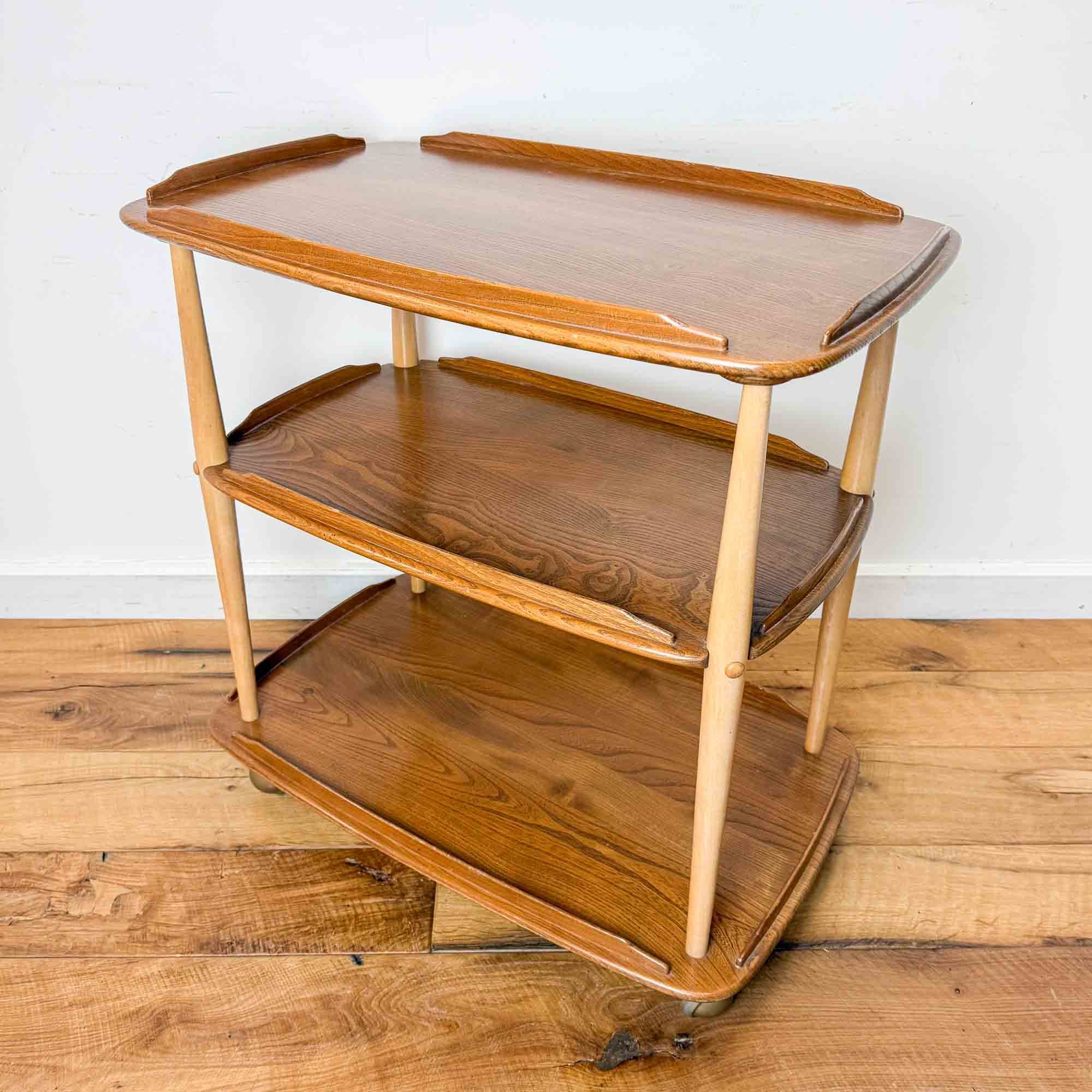 Ercol Model 458 Three Tier Trolley