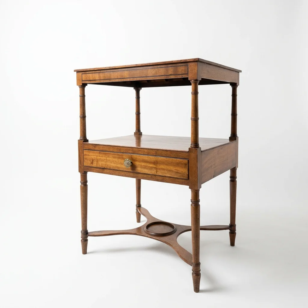 regency period mahogany washstand