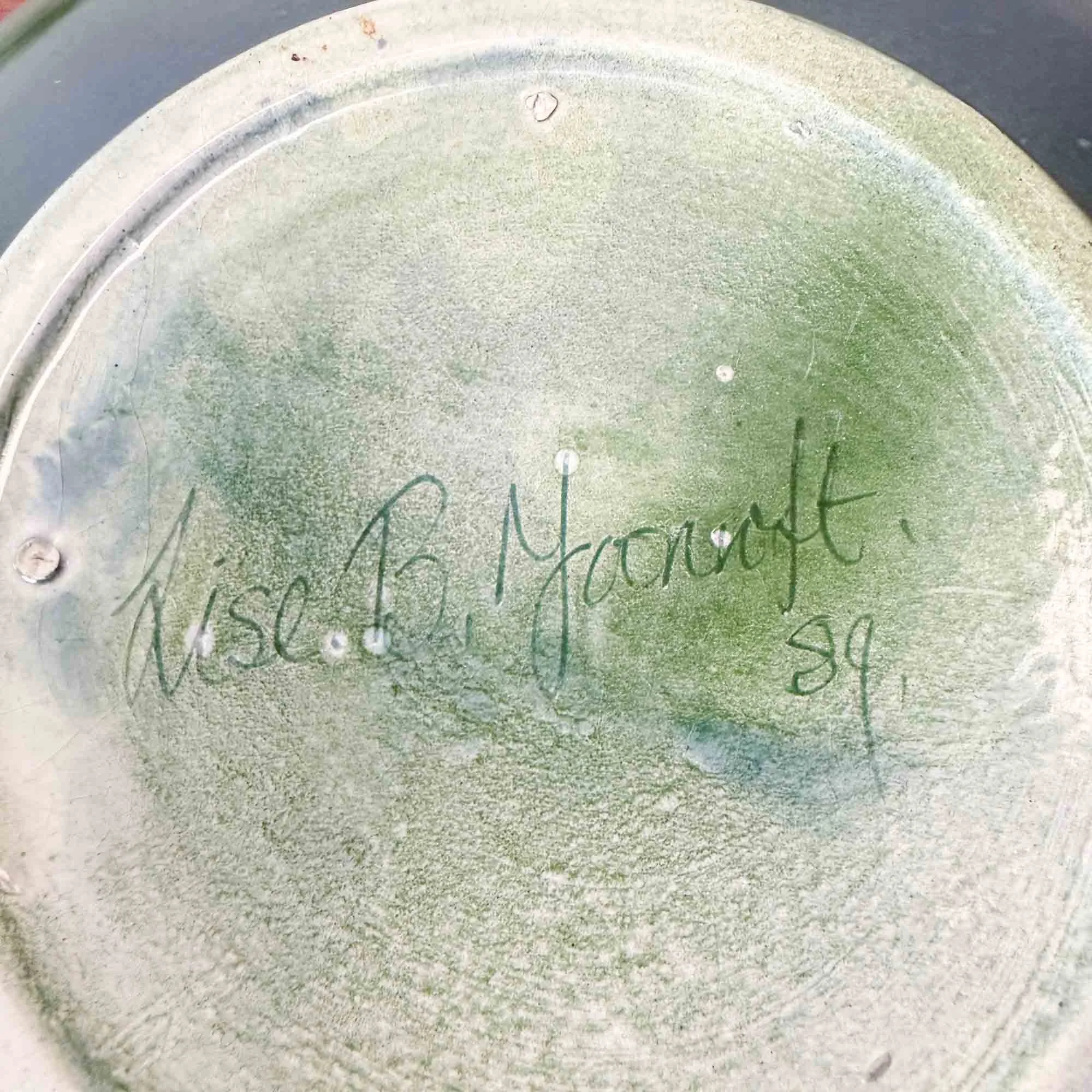 Lise B Moorcroft studio pottery peacock bowl.jpg