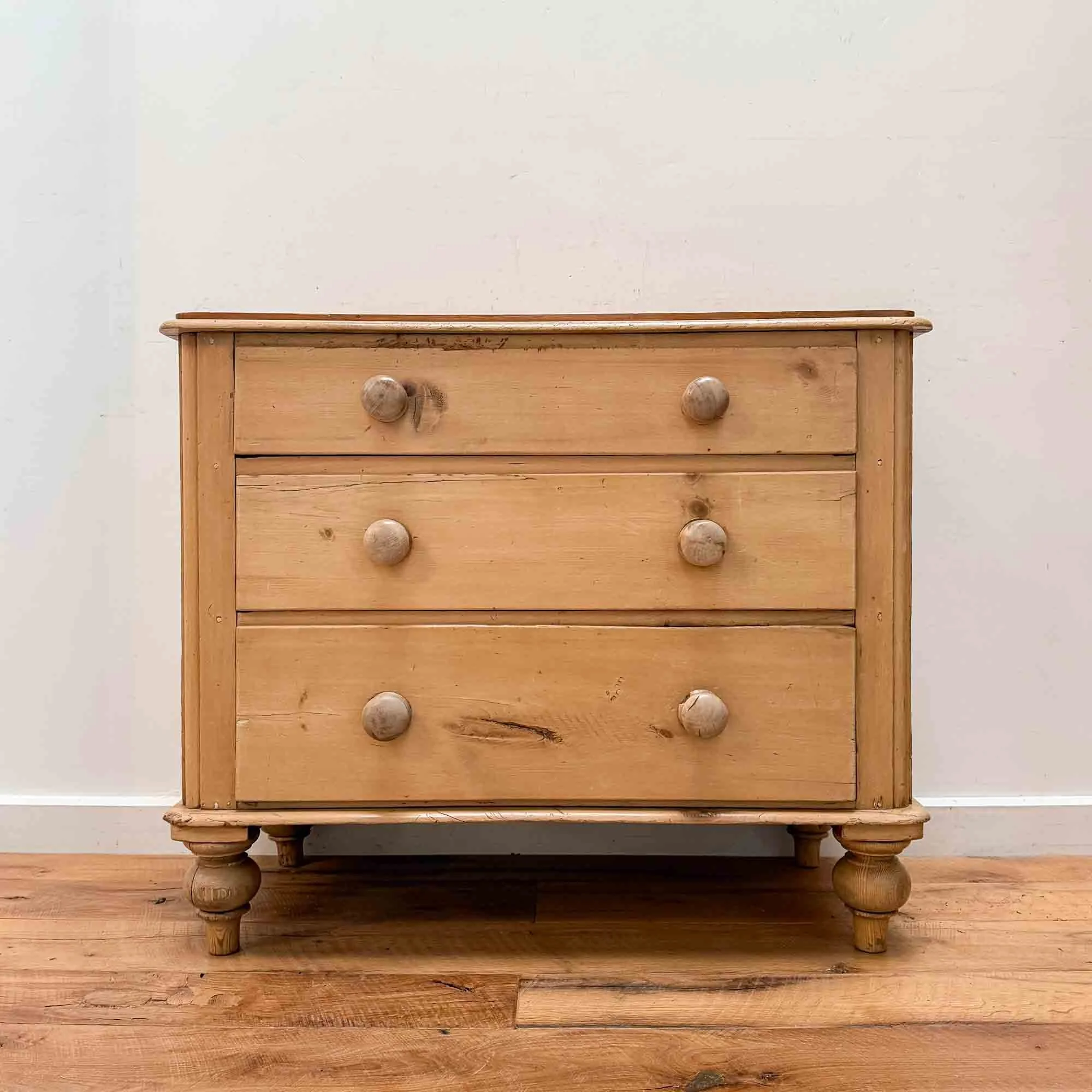 antique pine chest of drawers