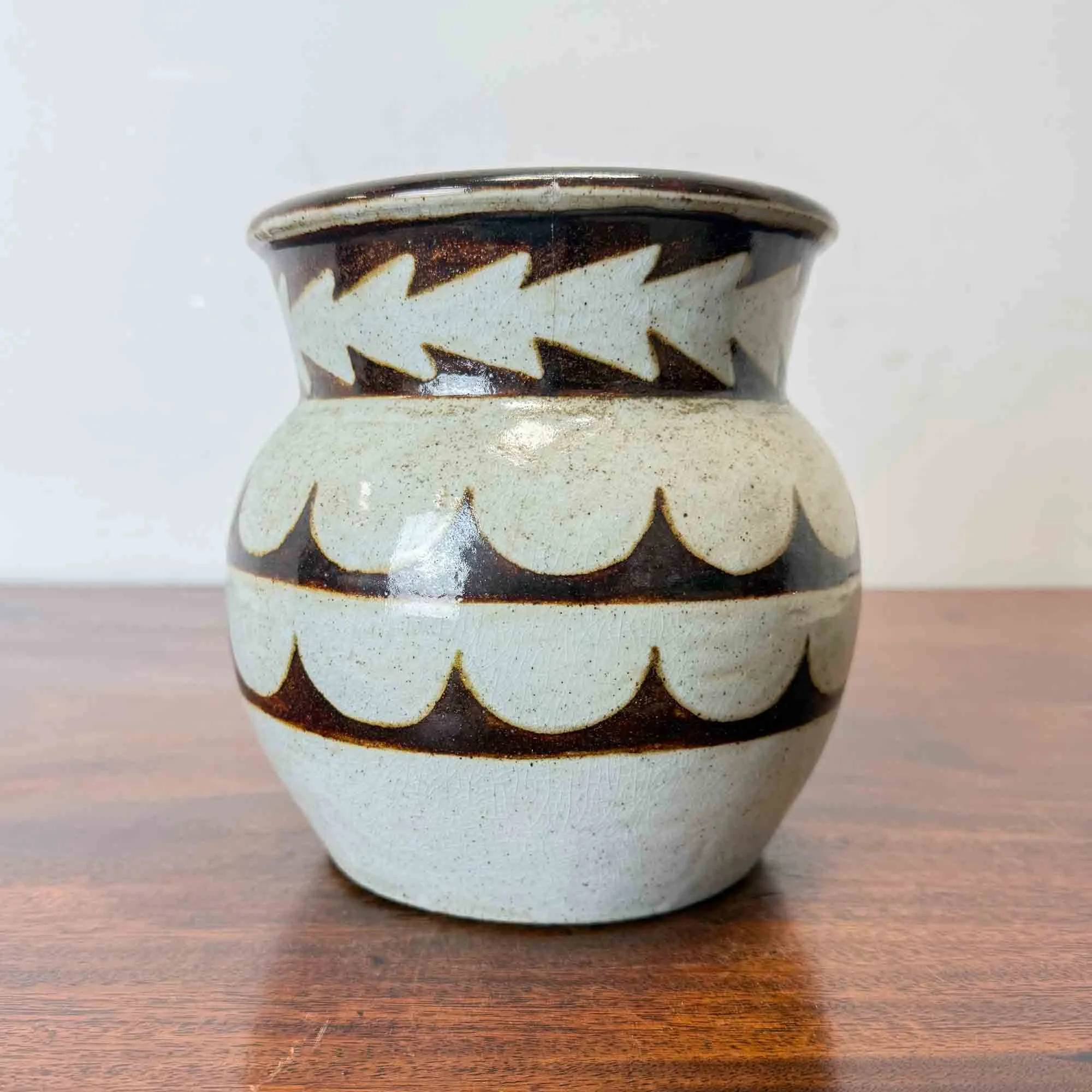W.T.L & S stoneware jug 1931