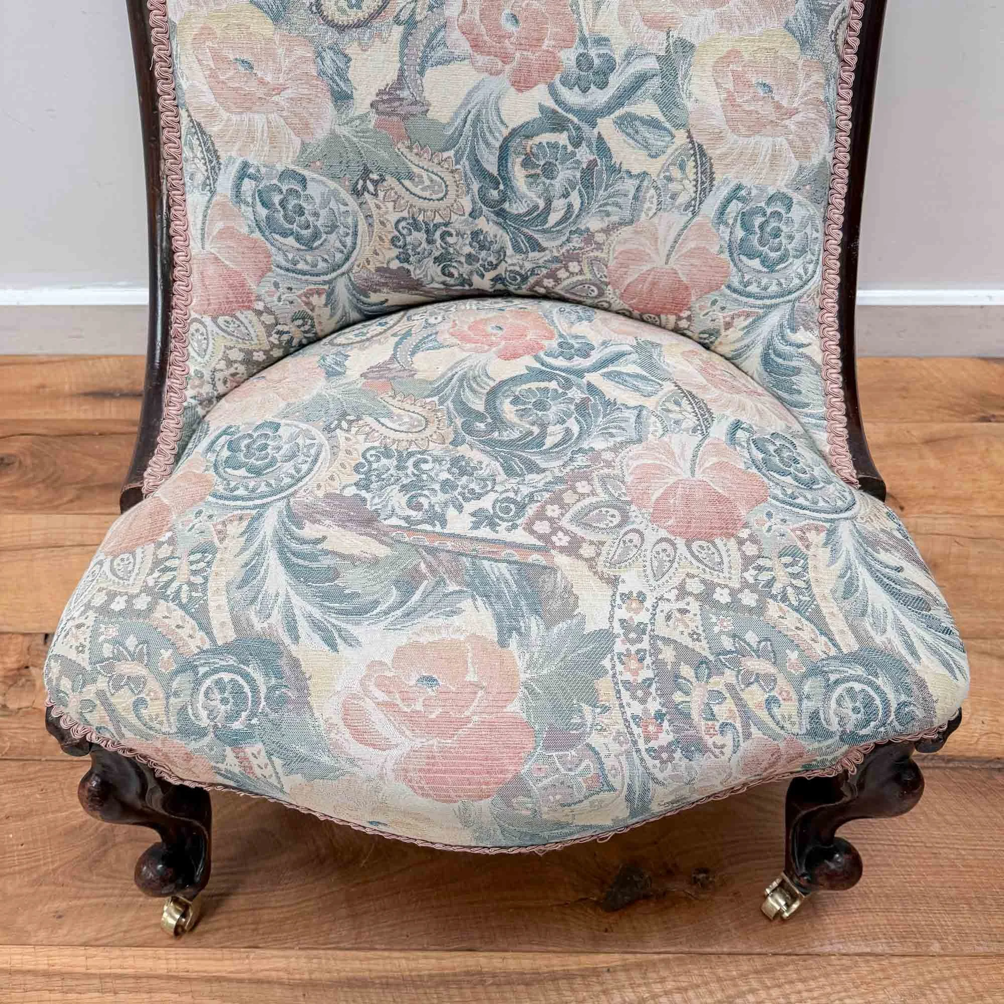 victorian scroll back slipper chair-12.jpg