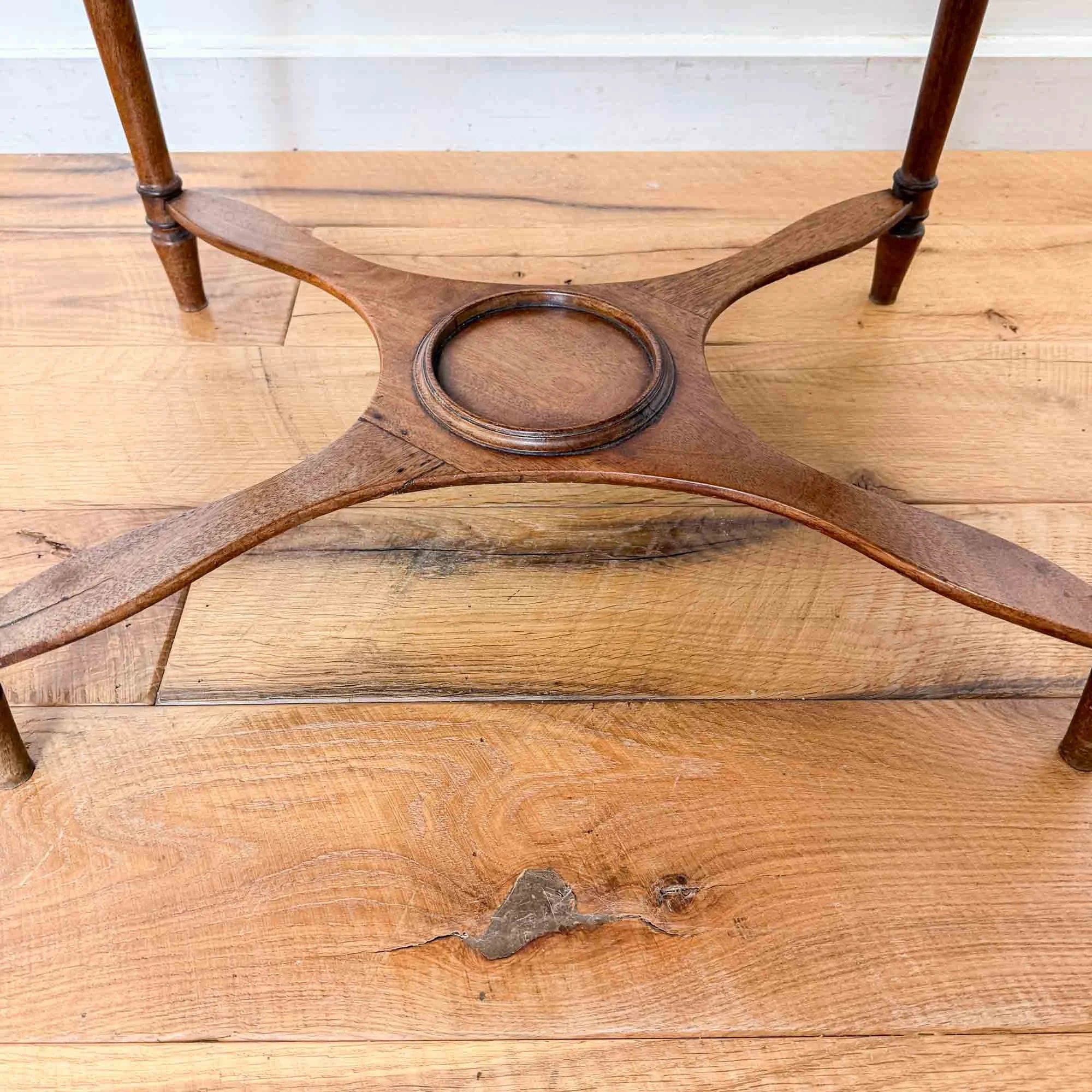 antique mahogany two tier washstand with drawer-4.jpg