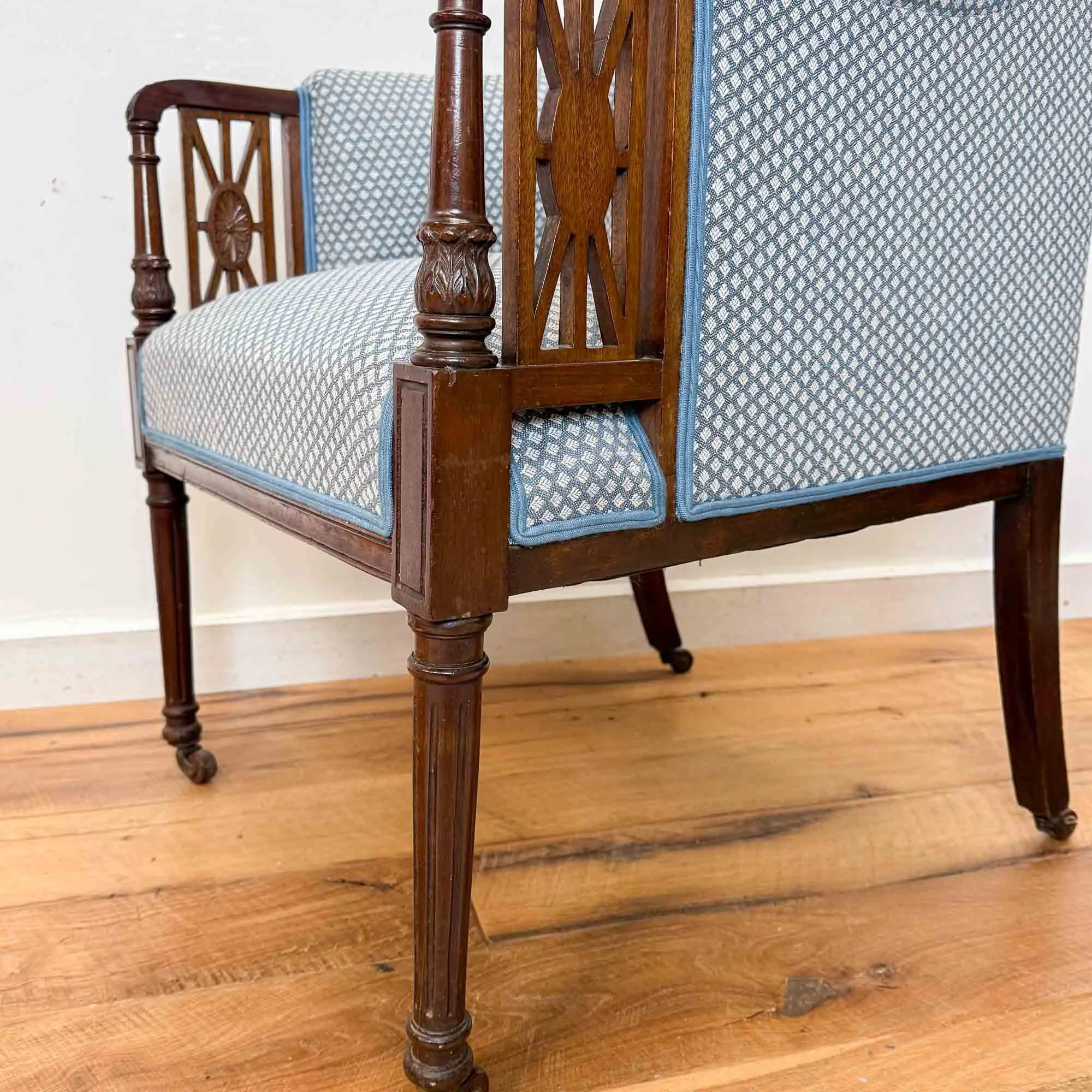edwardian blue upholstered armchair-5.jpg