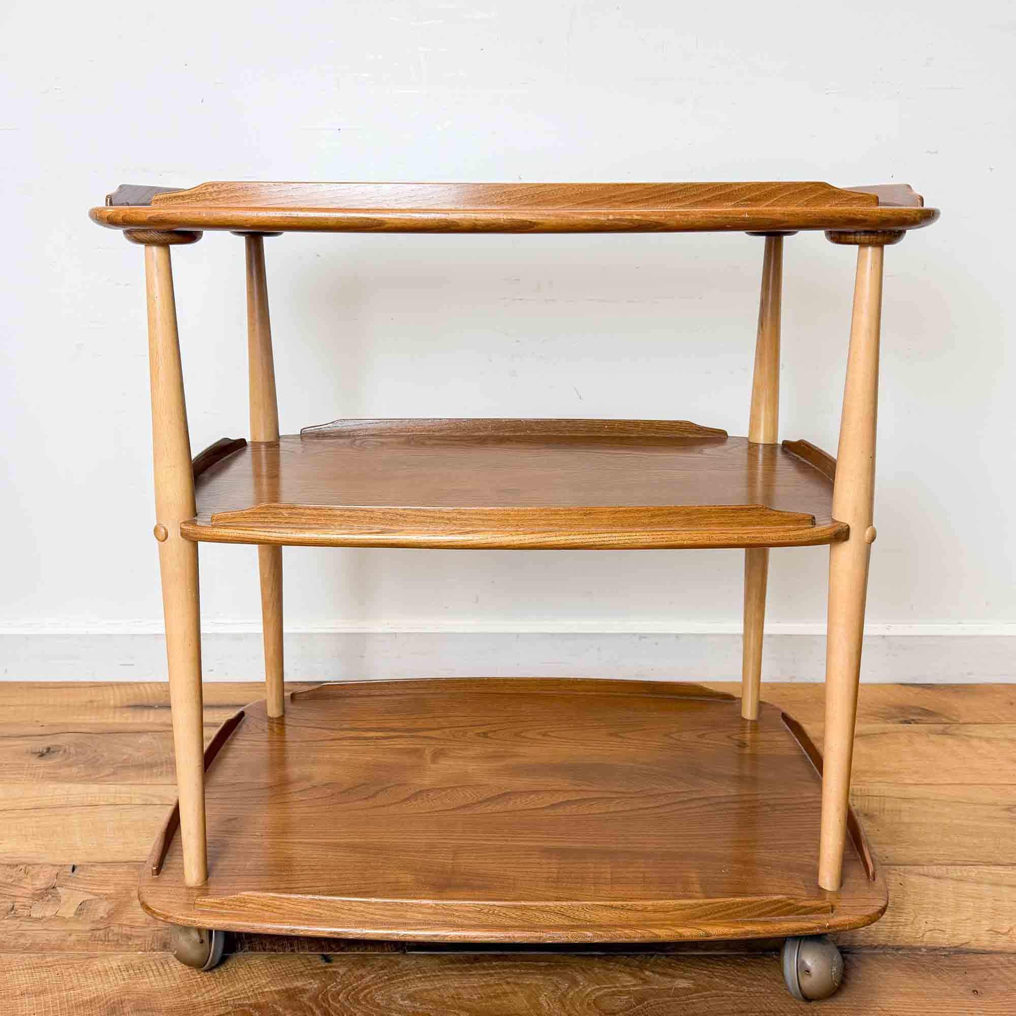 Vintage Ercol Three Tier Trolley